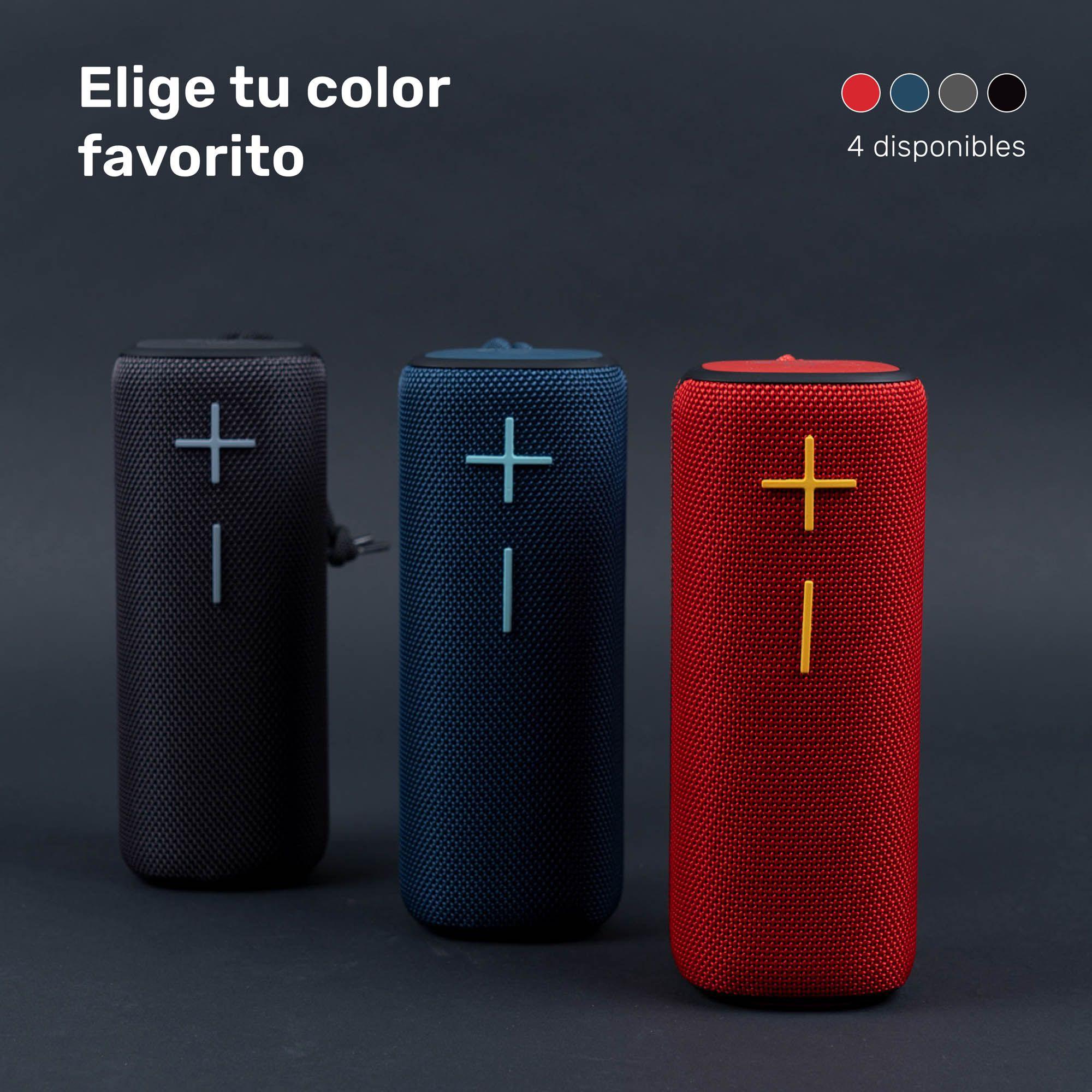 Parlante Portátil Inalámbrico Bluetooth Pulse On Red-6