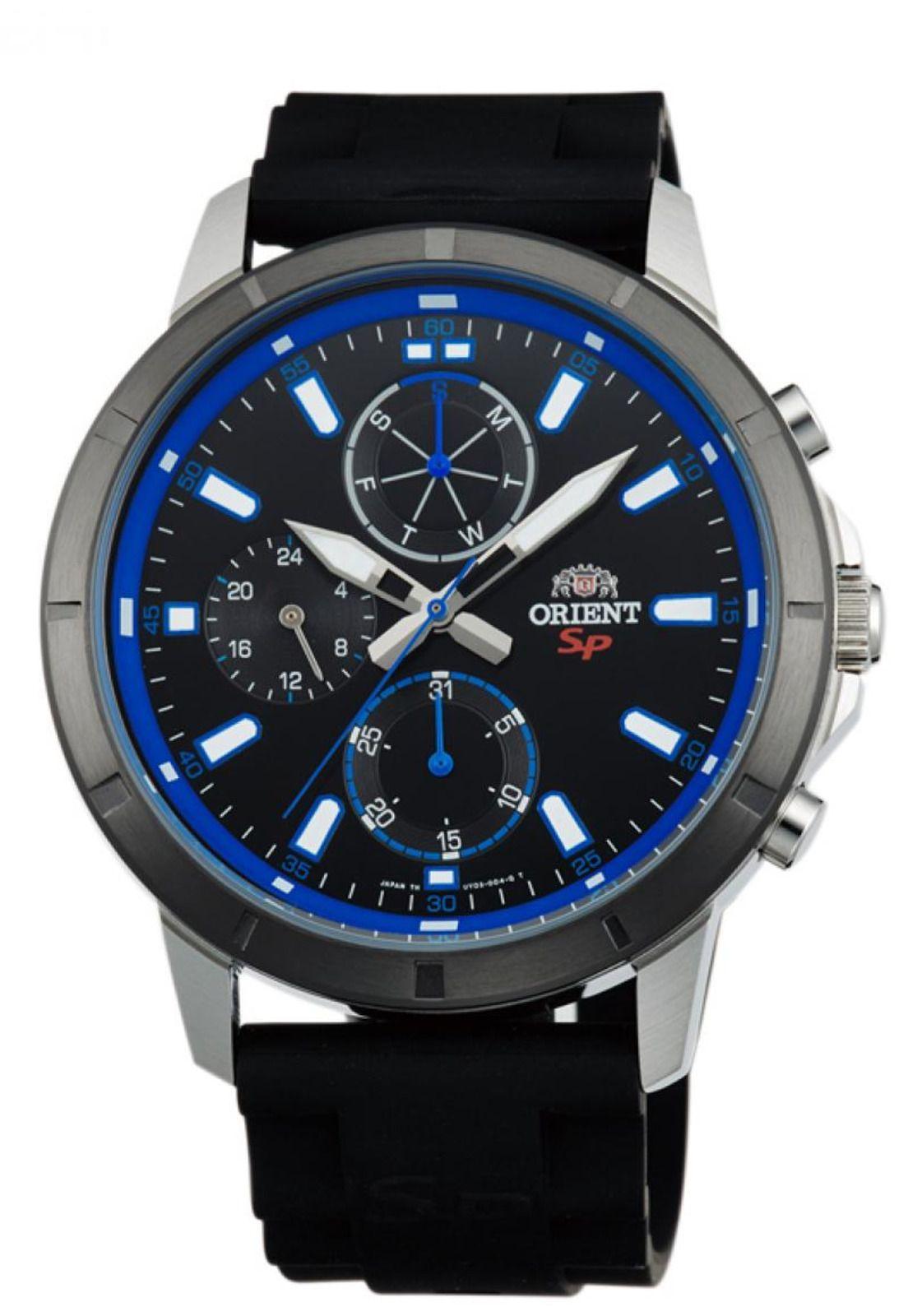 Reloj Deportivo Negro Orient-0