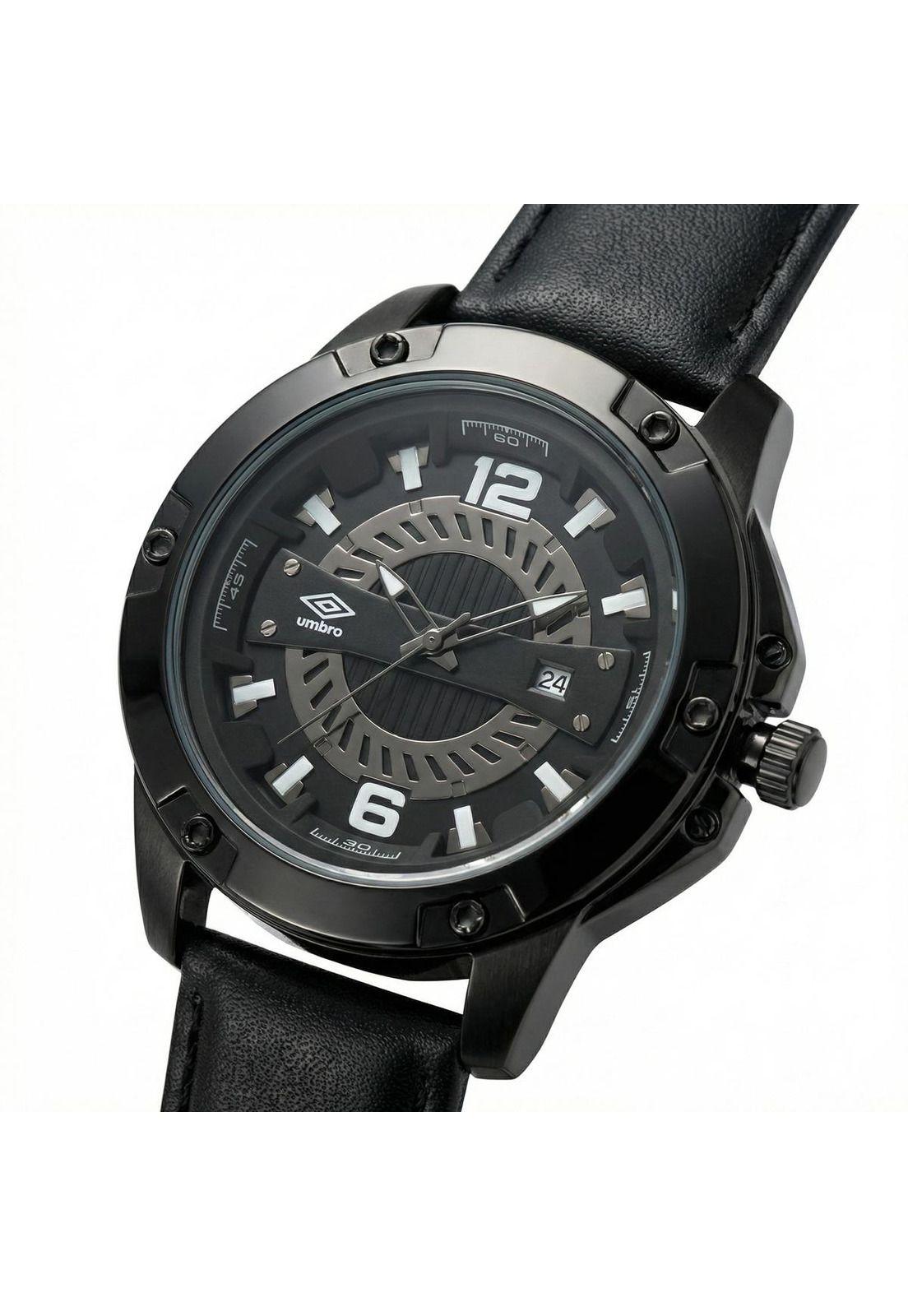 Reloj Análogo Hombre Umbro Plus Negro UMBP-1500-74-1