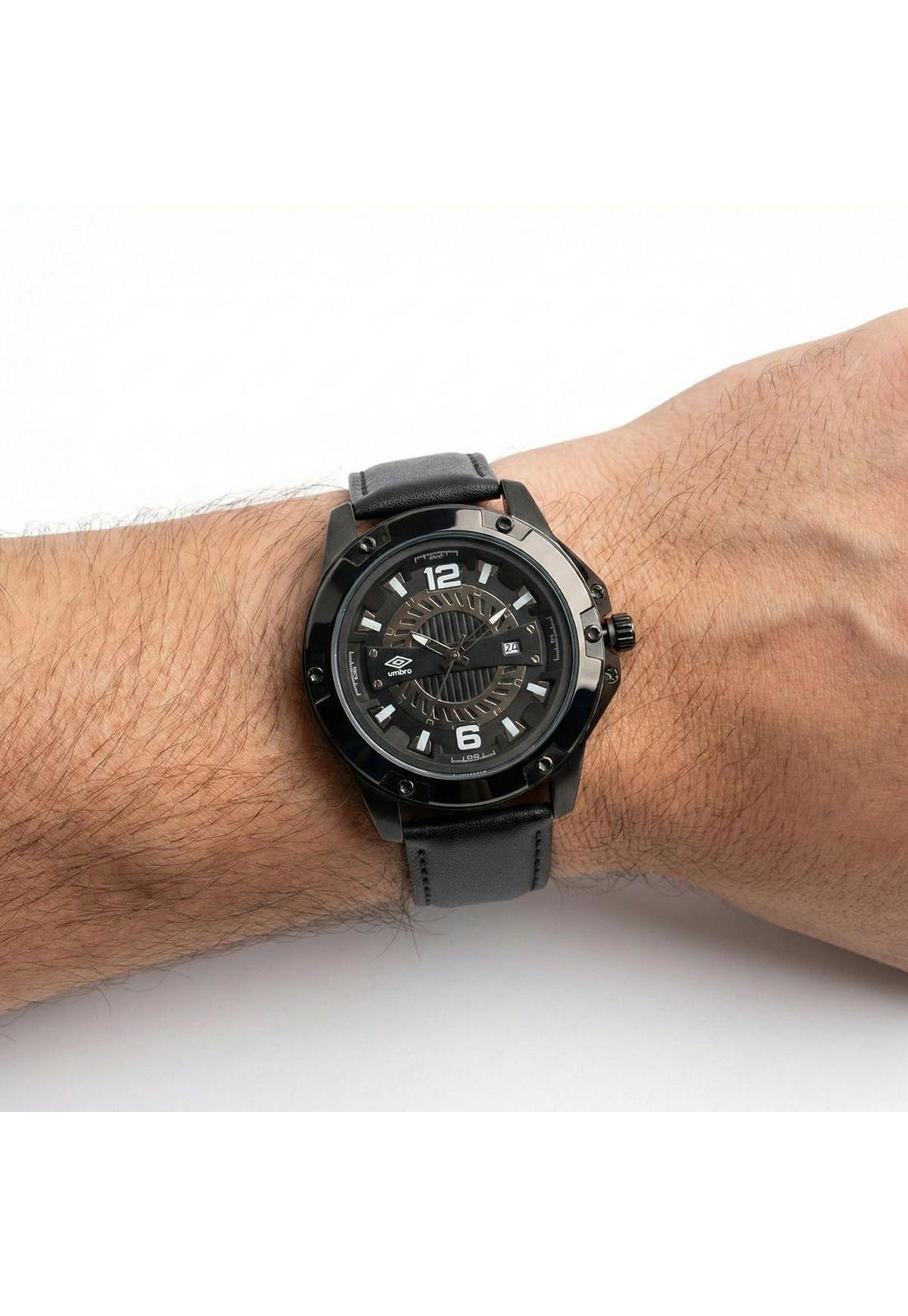 Reloj Análogo Hombre Umbro Plus Negro UMBP-1500-74-3