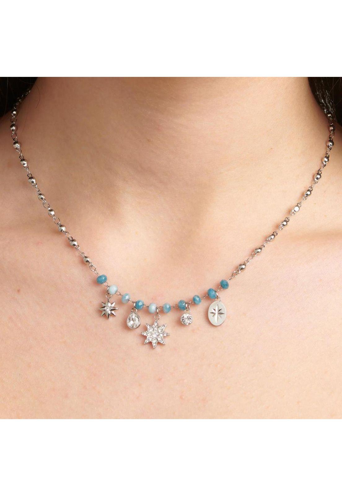 Collar Brosway BHKN084 Plateado Mujer-1