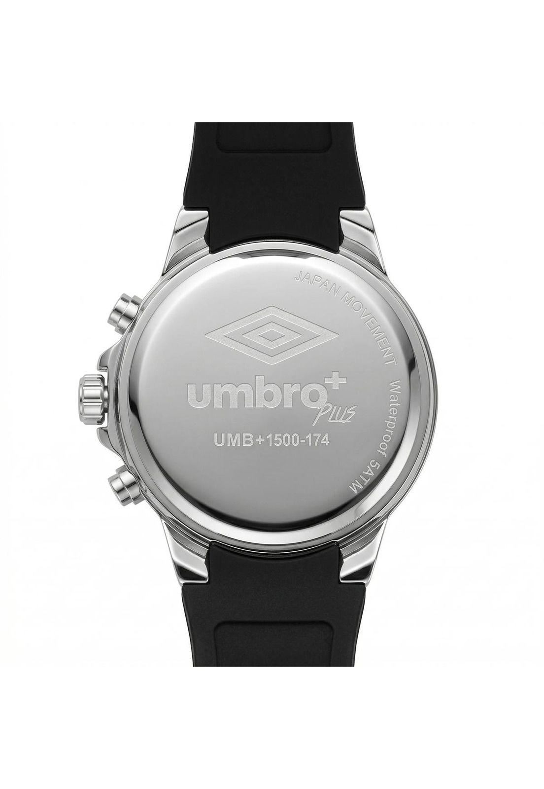 Reloj Análogo Hombre Umbro Plus Negro UMBP-1500-174-2
