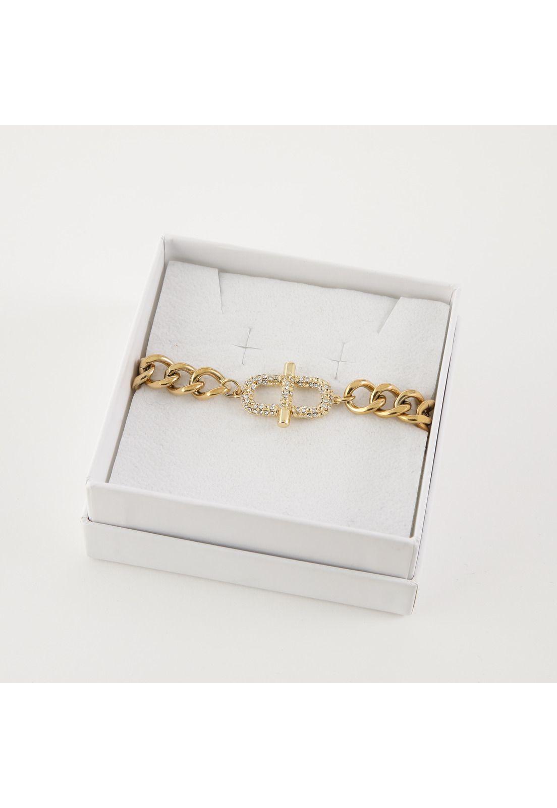 Pulsera  19v69 Dorado Mujer STB021-2