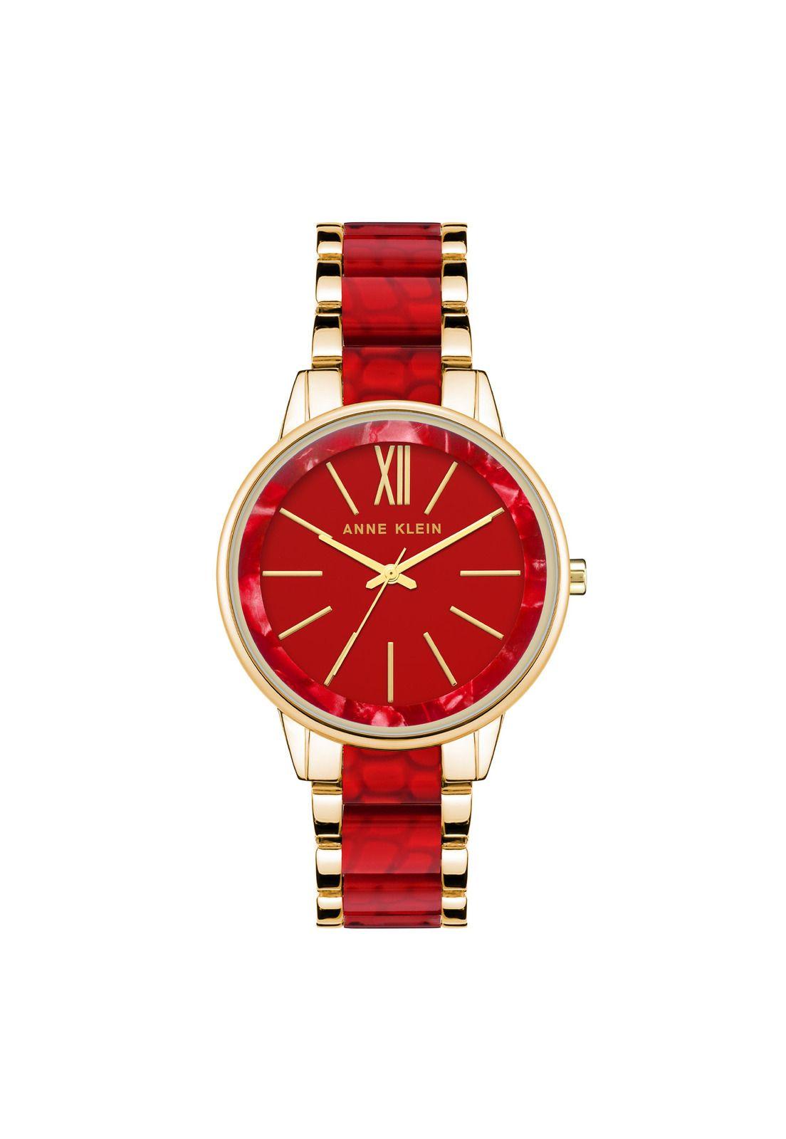 Reloj Rojo Anne Klein Mujer-0