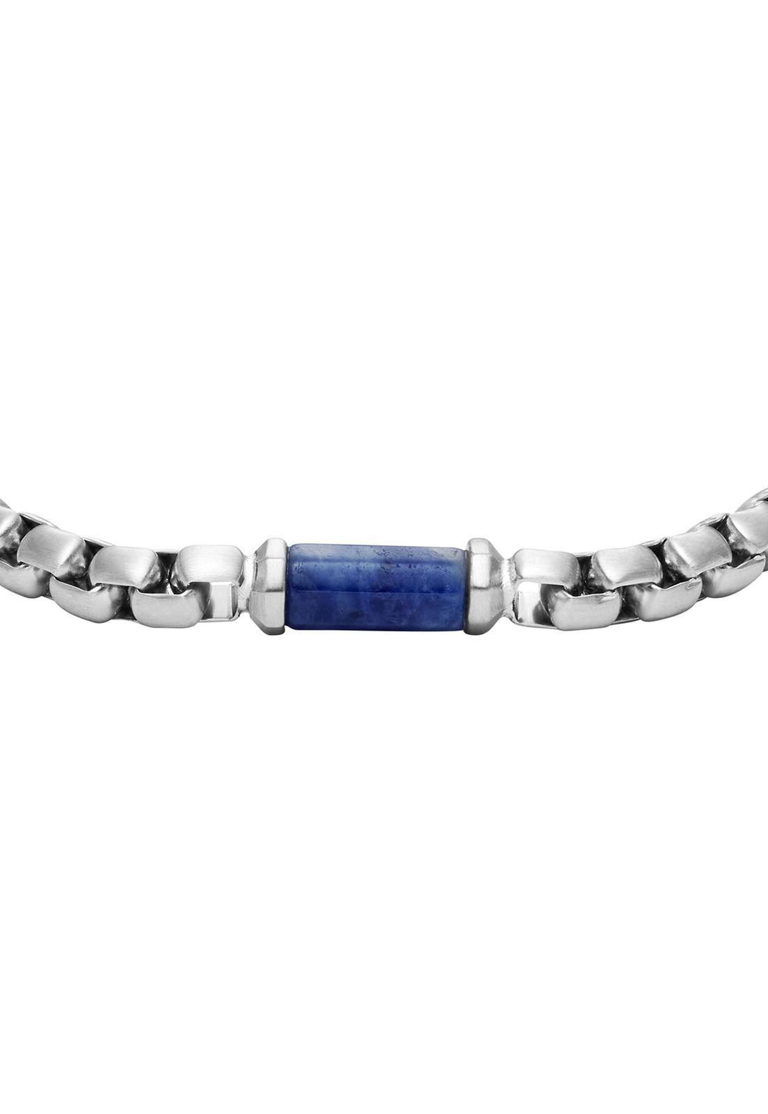 Pulsera Fossil  JF04725040 Plateado Hombre-2