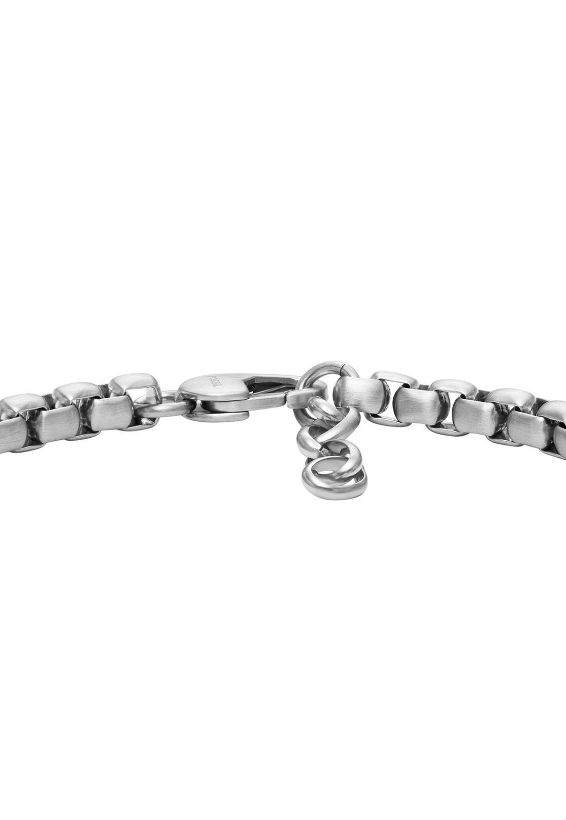 Pulsera Fossil  JF04725040 Plateado Hombre-3