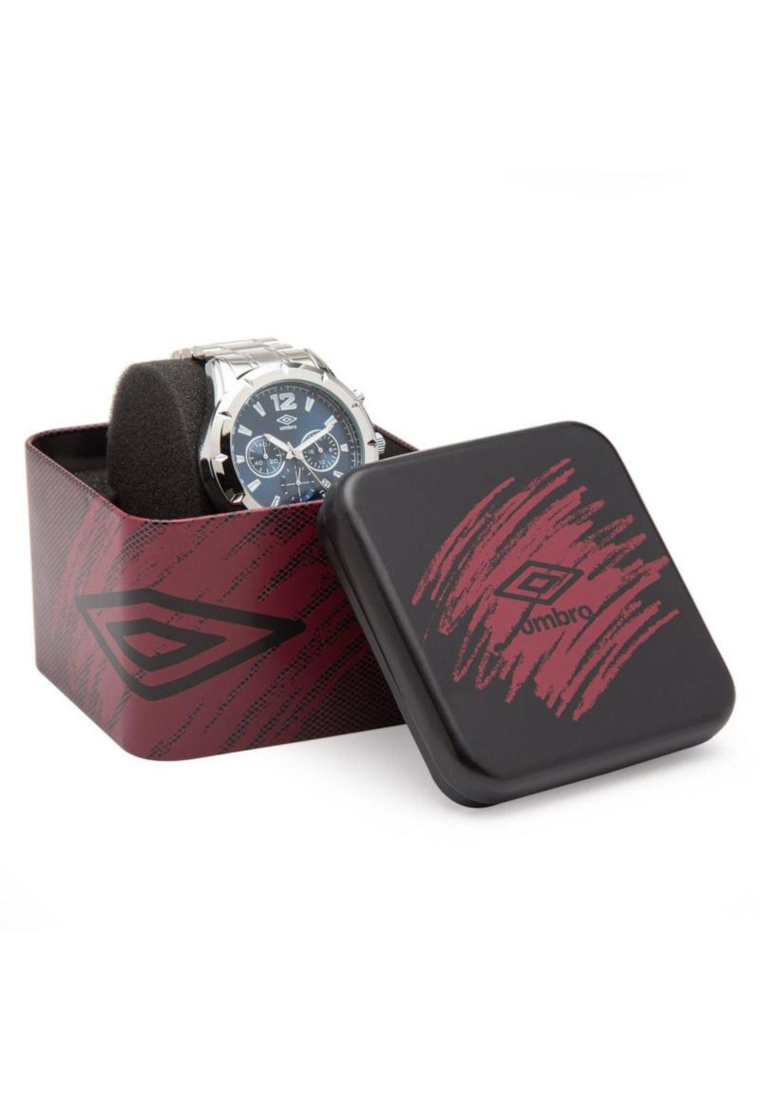 Reloj Umbro Plus UMBP-6800-6 Plateado Hombre-3