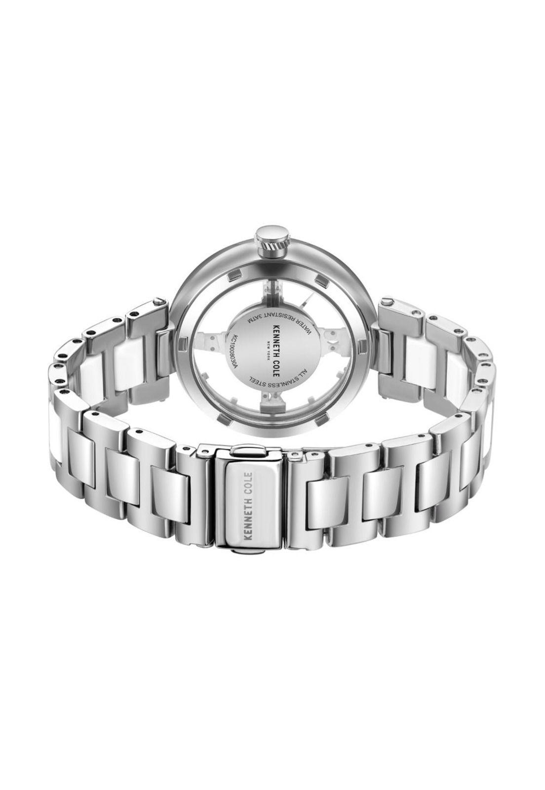 Reloj Kenneth Cole 10008030A Plateado Mujer-1