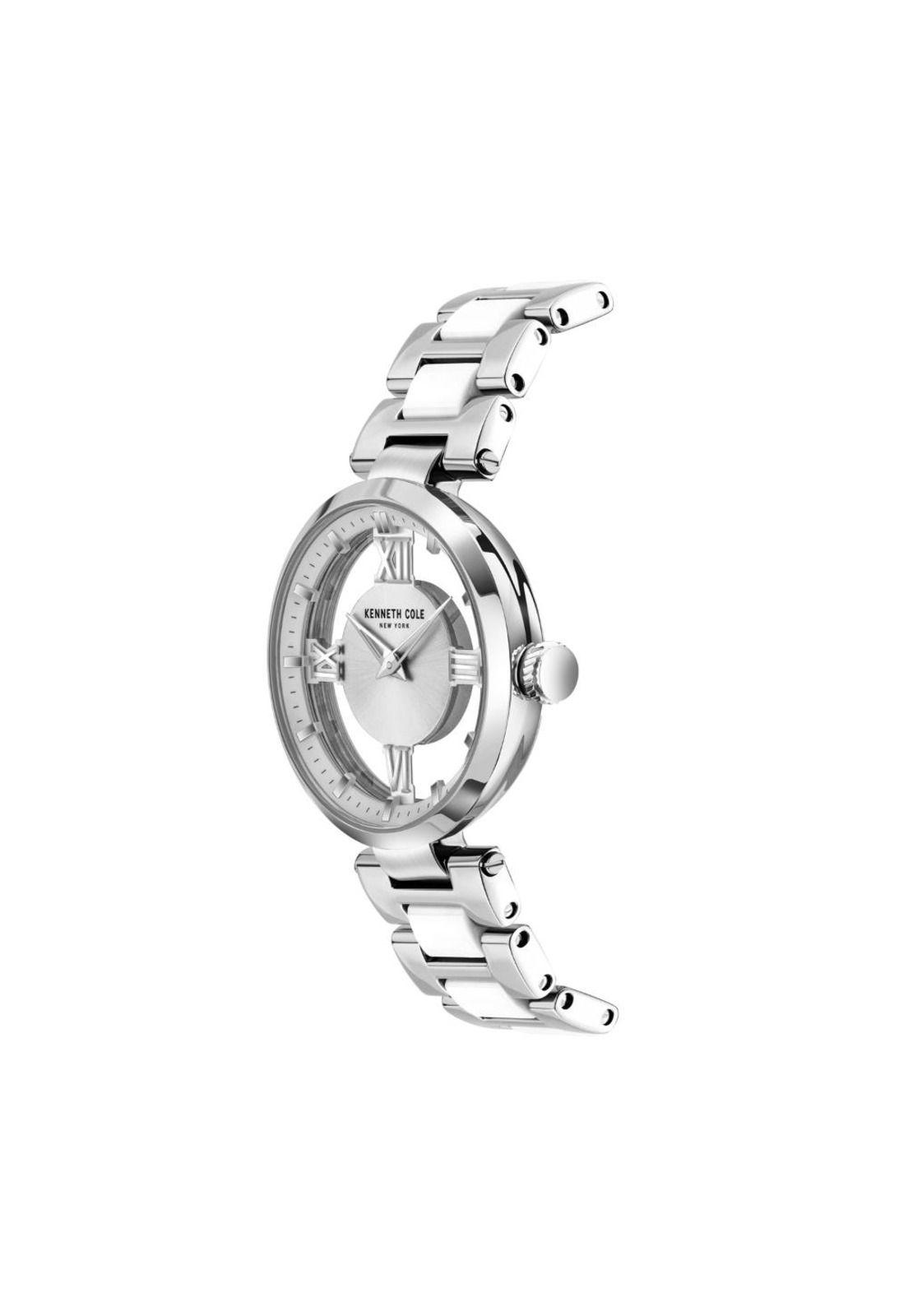 Reloj Kenneth Cole 10008030A Plateado Mujer-2
