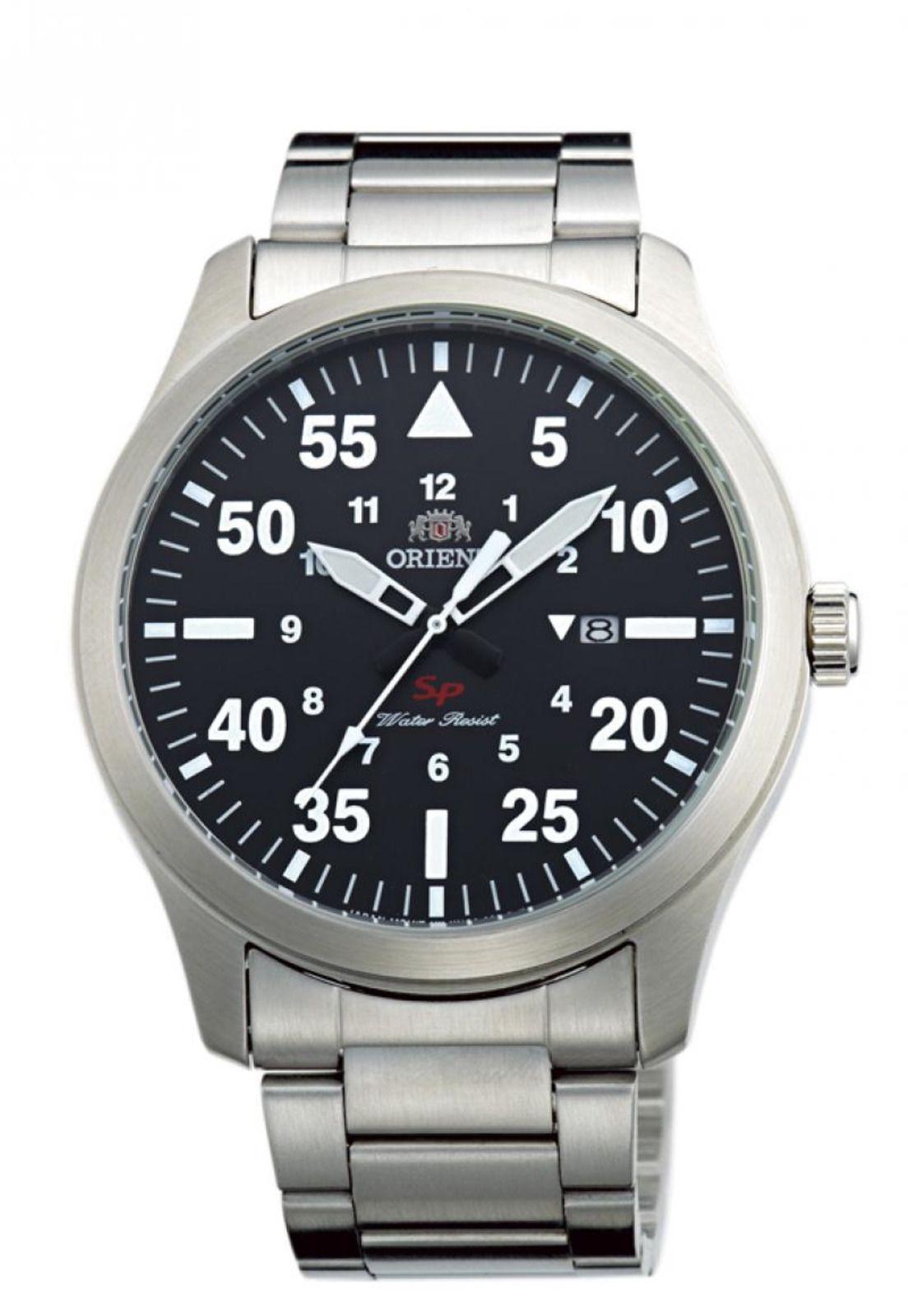 Reloj Deportivo Plateado Orient-0