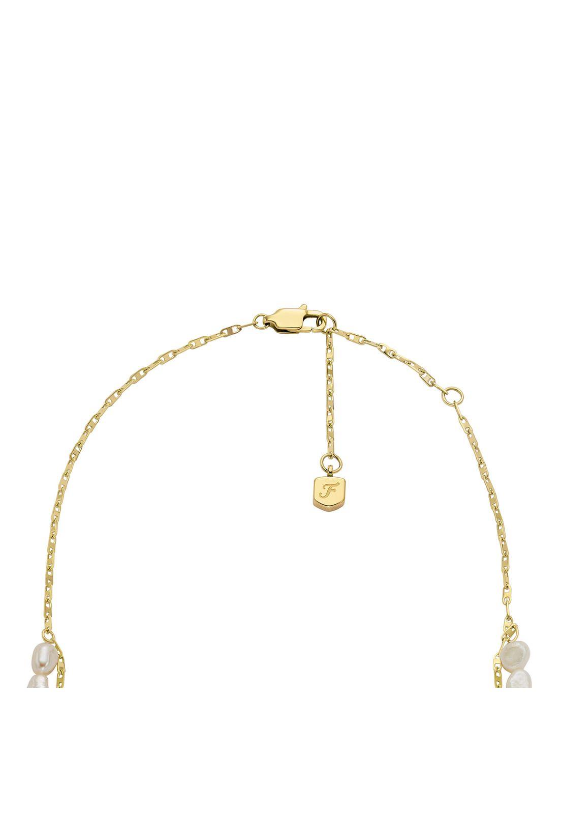 Collar Fossil  JF04728710 Dorado Mujer-2