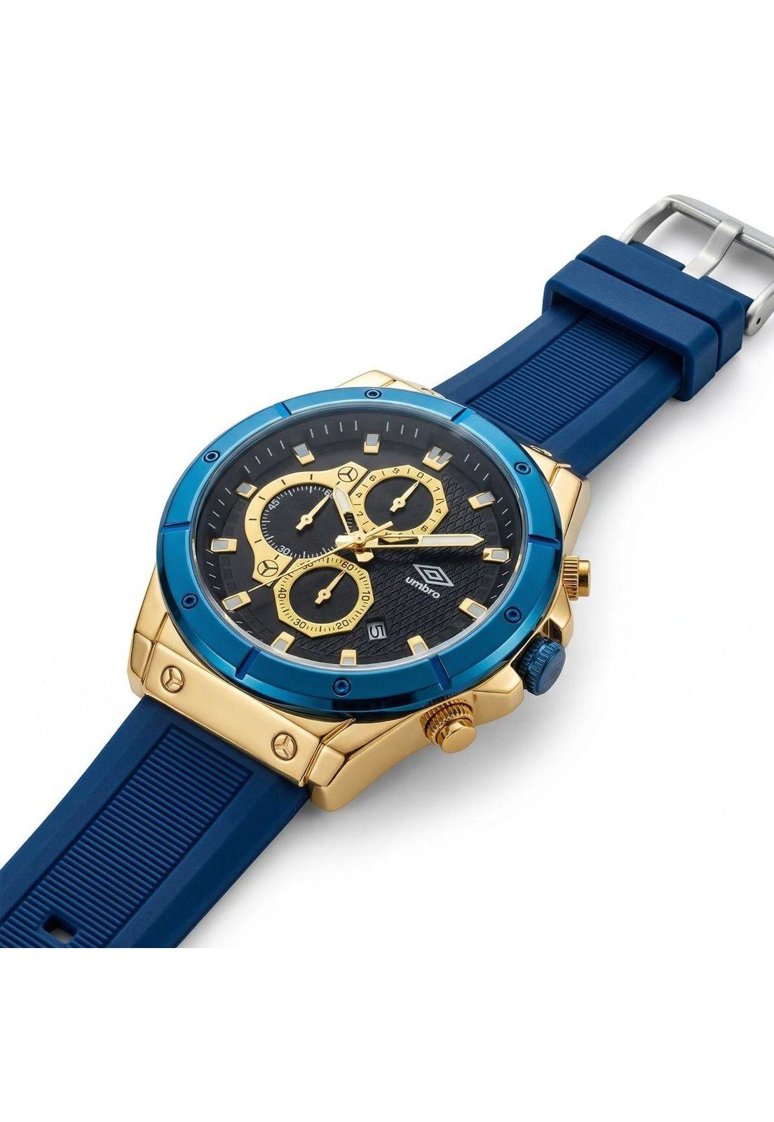 Reloj Análogo Hombre Umbro Plus Azul UMBP-1500-163-2