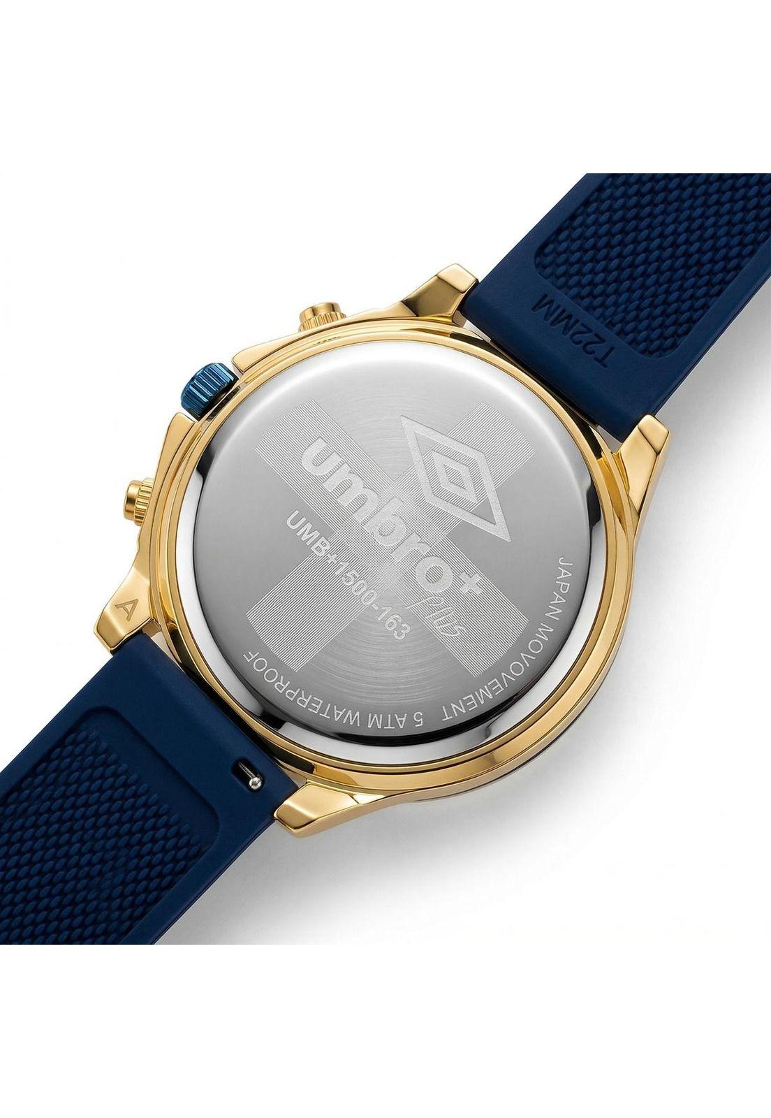 Reloj Análogo Hombre Umbro Plus Azul UMBP-1500-163-3
