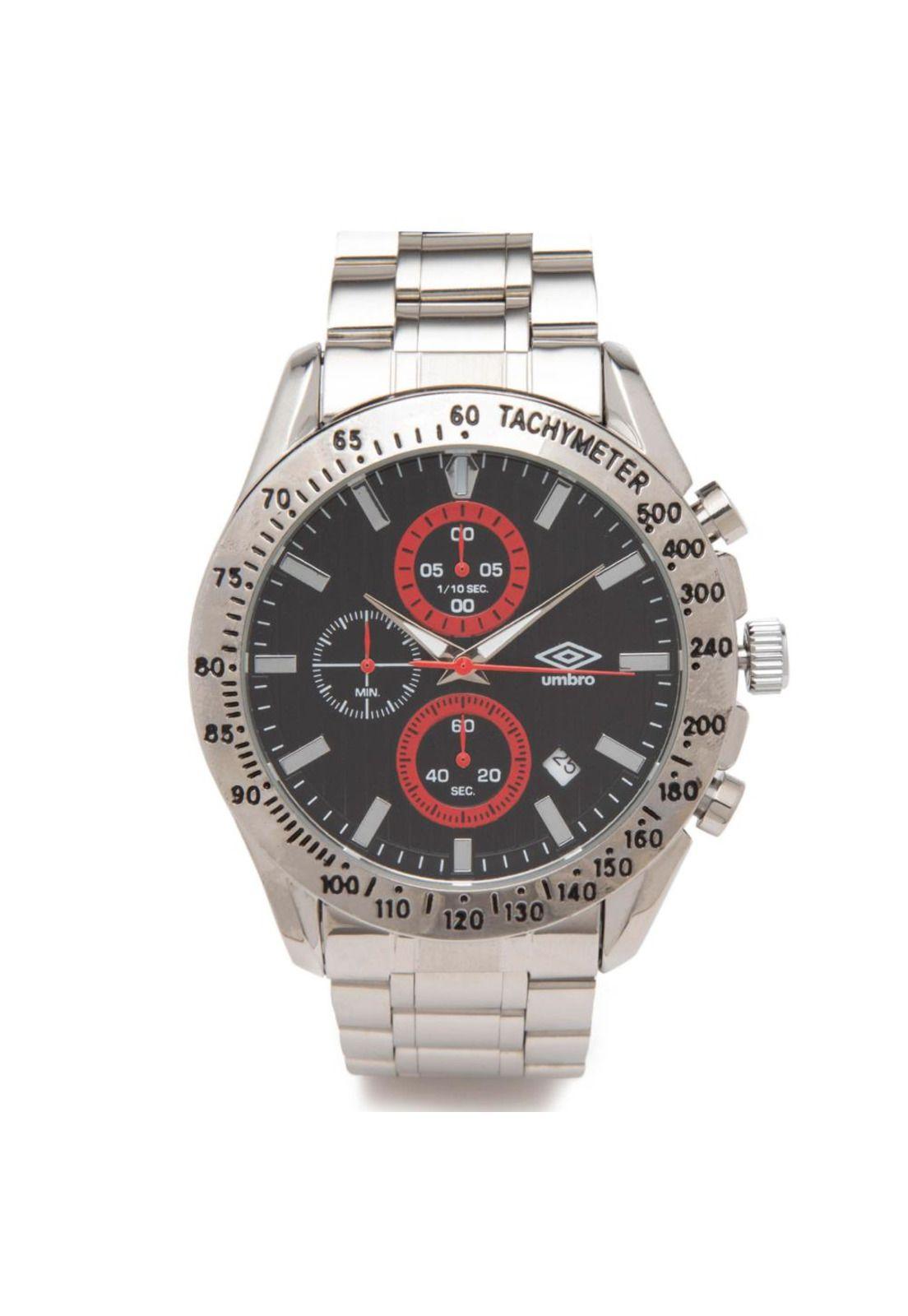 Reloj Umbro Plus UMBP-4700-1 Plateado Hombre-0