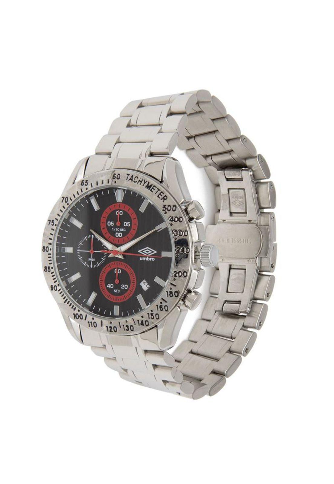 Reloj Umbro Plus UMBP-4700-1 Plateado Hombre-2