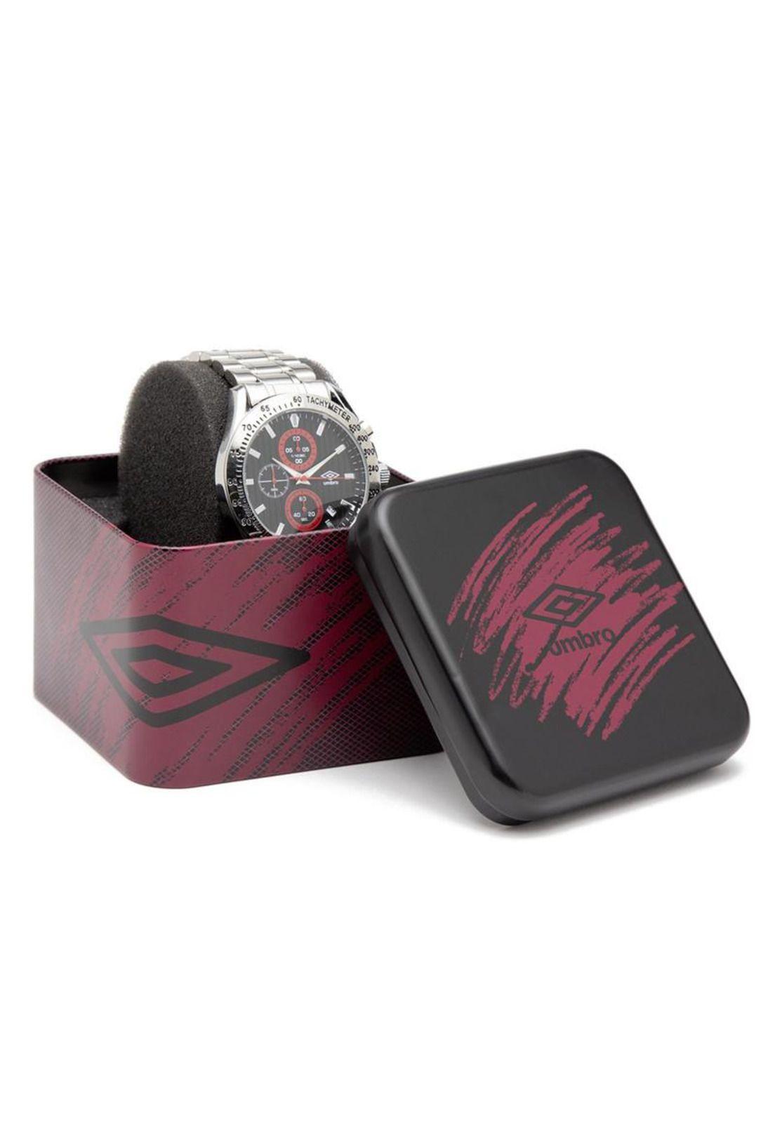 Reloj Umbro Plus UMBP-4700-1 Plateado Hombre-3