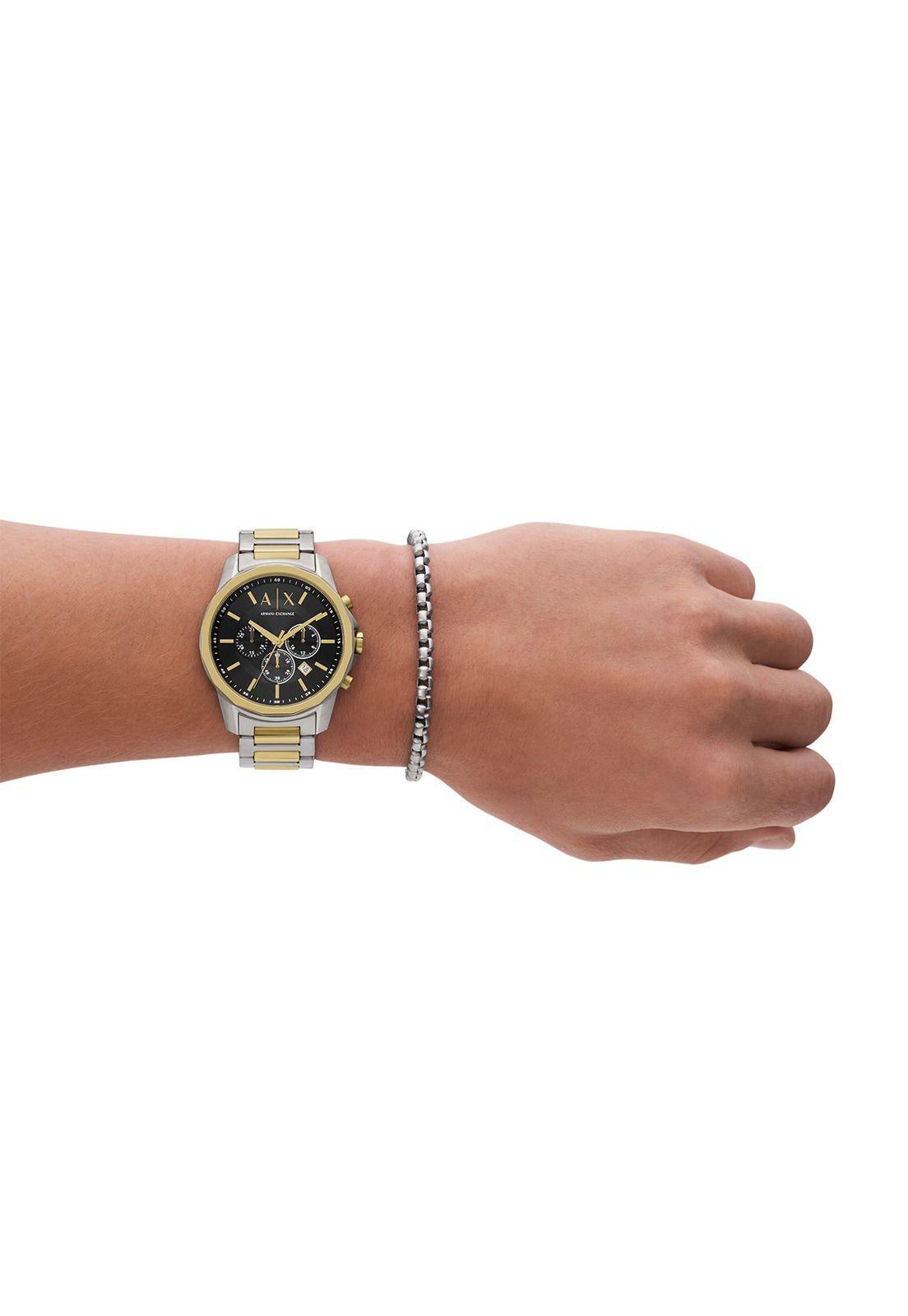 Reloj Armani Exchange AX7148SET Plateado-4