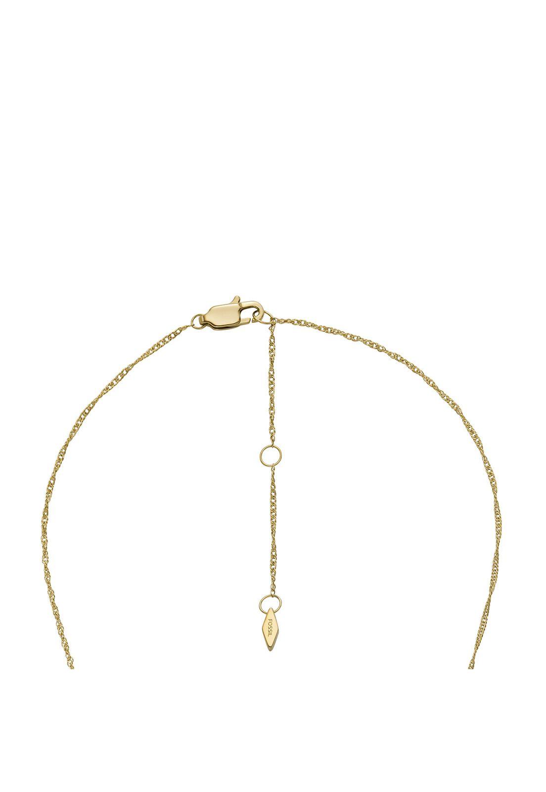 Collar Fossil  JF04688710 Dorado Mujer-3