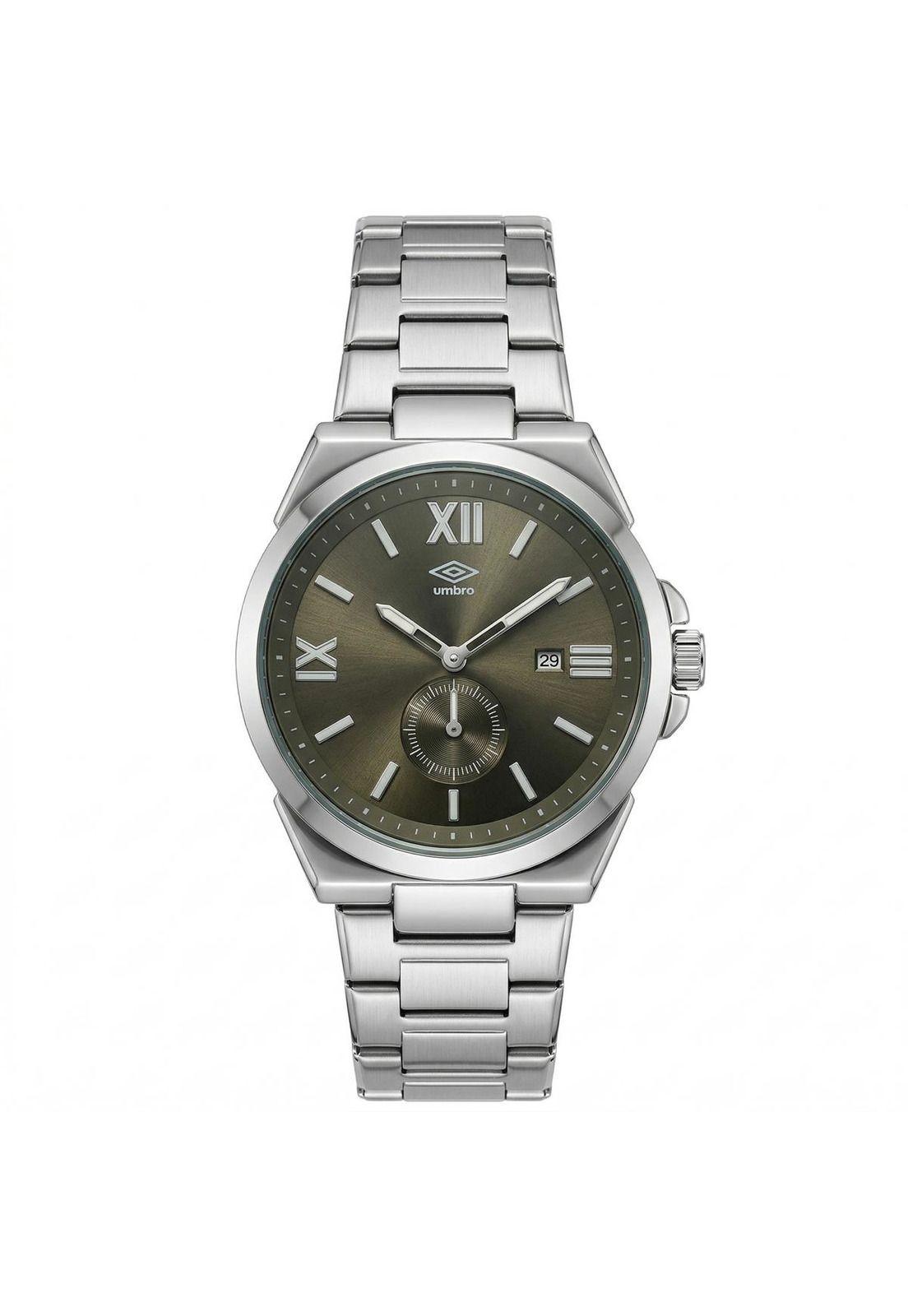 Reloj Análogo Hombre Umbro Plus Plateado UMBP-1500-212-0