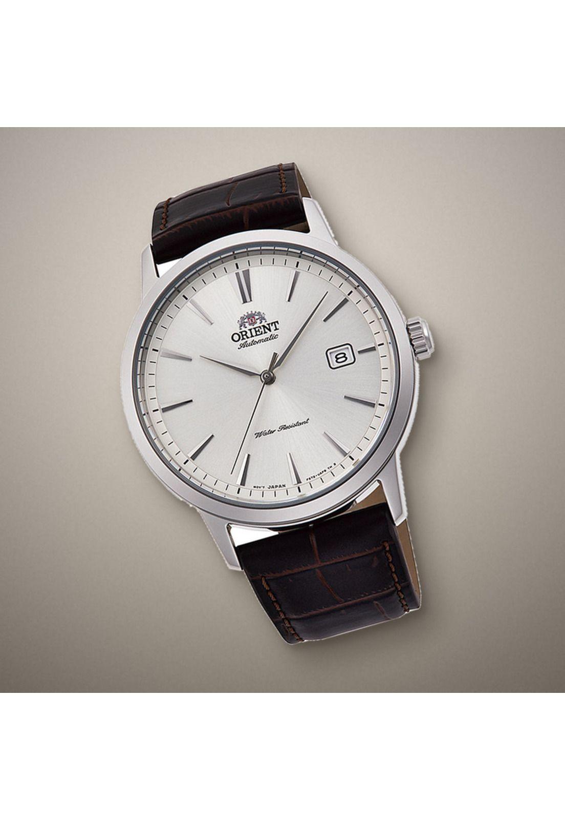 Reloj Análogo Hombre Orient Negro RA-AC0F07S-1