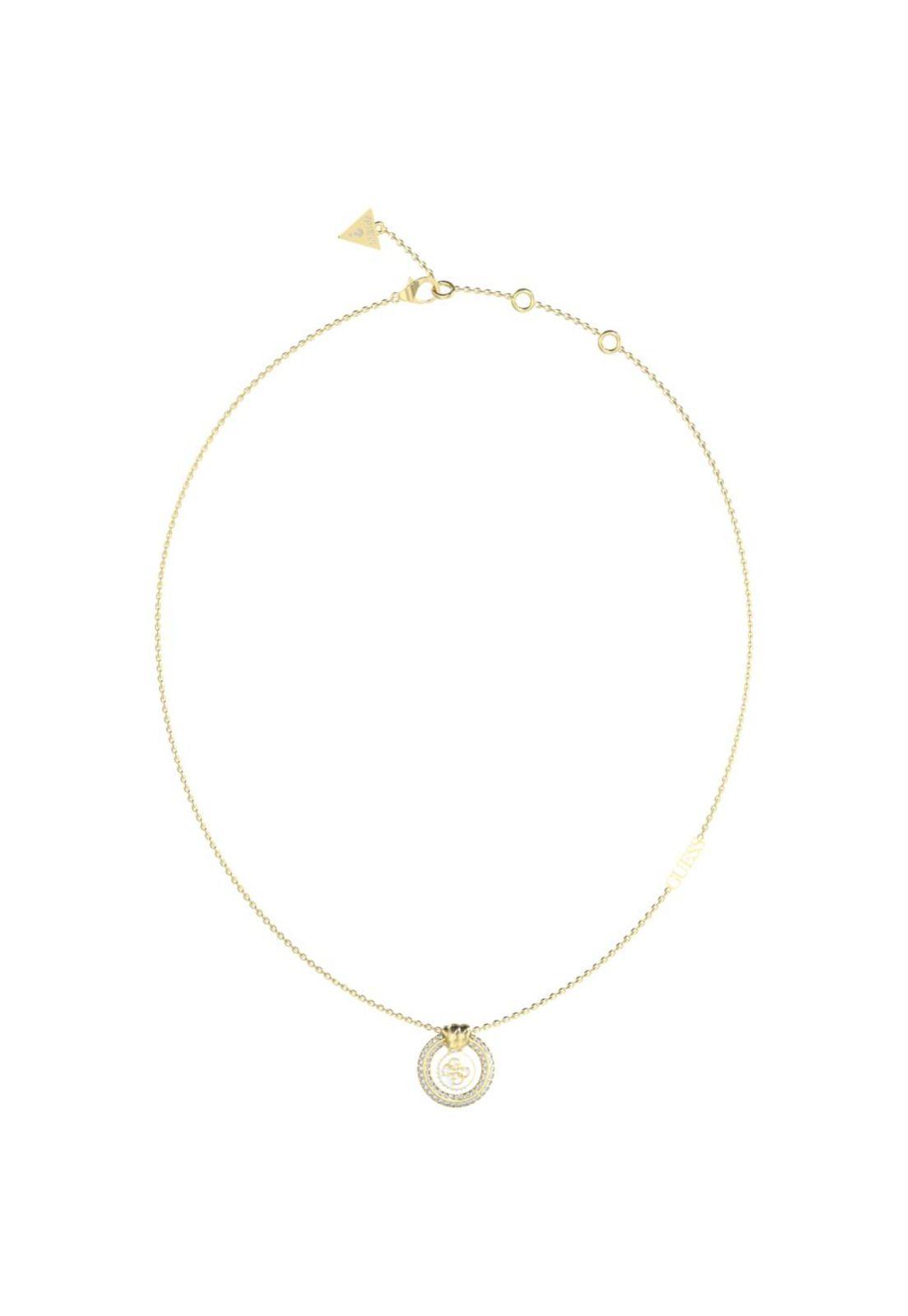 Collar Guess Dorado y Plateado Mujer JUBN04052JWYGWHT-U-0