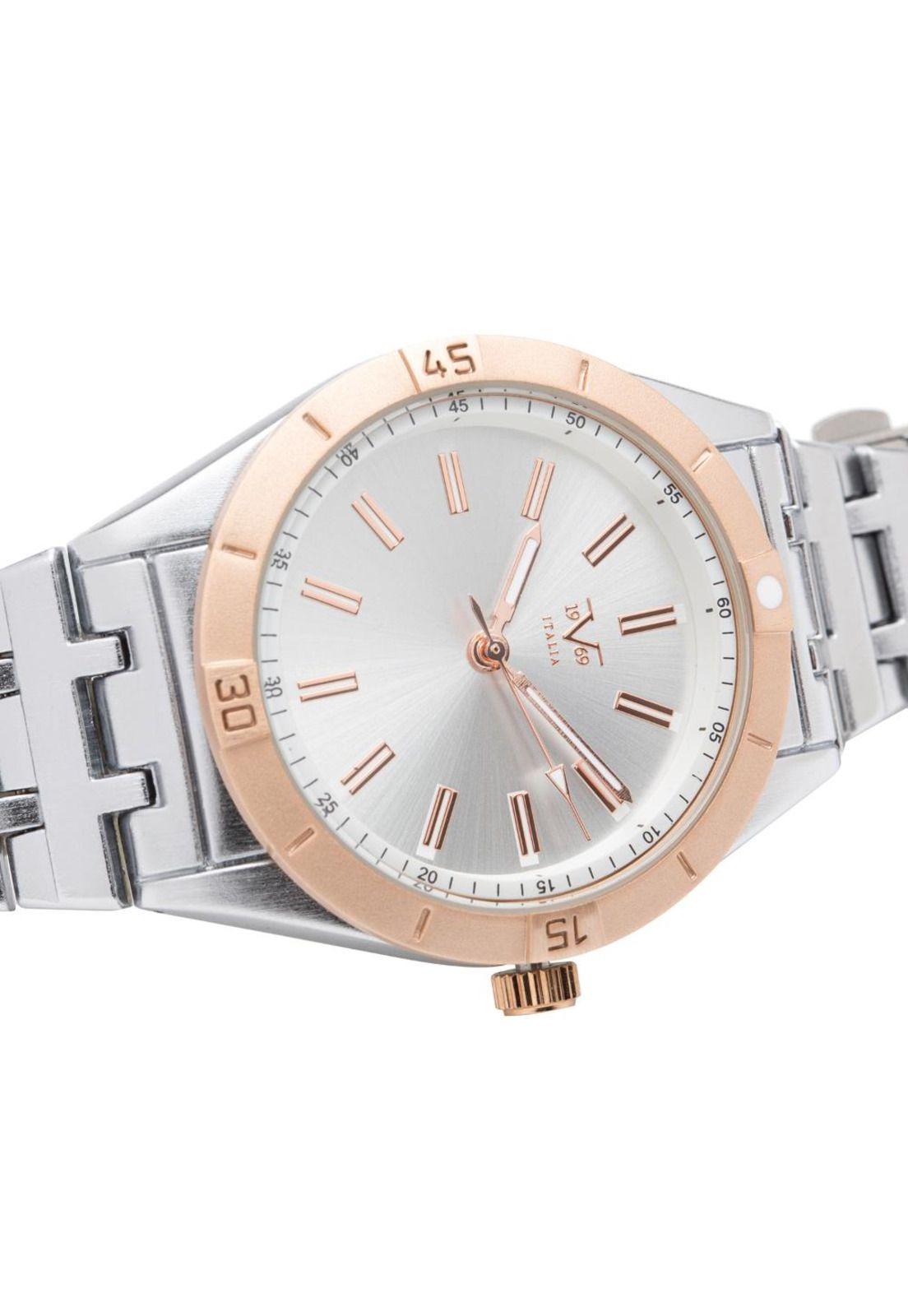 Reloj 19v69 Italia V1969-192-1 Plateado Mujer-4