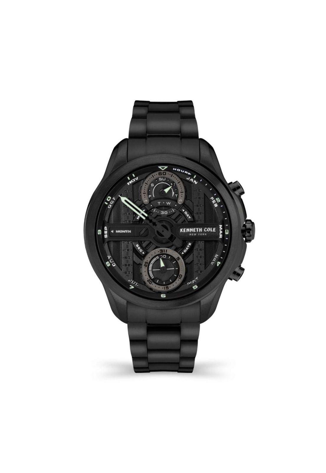 Reloj Kenneth Cole New York KCWGI2125502 Negro Hombre-0