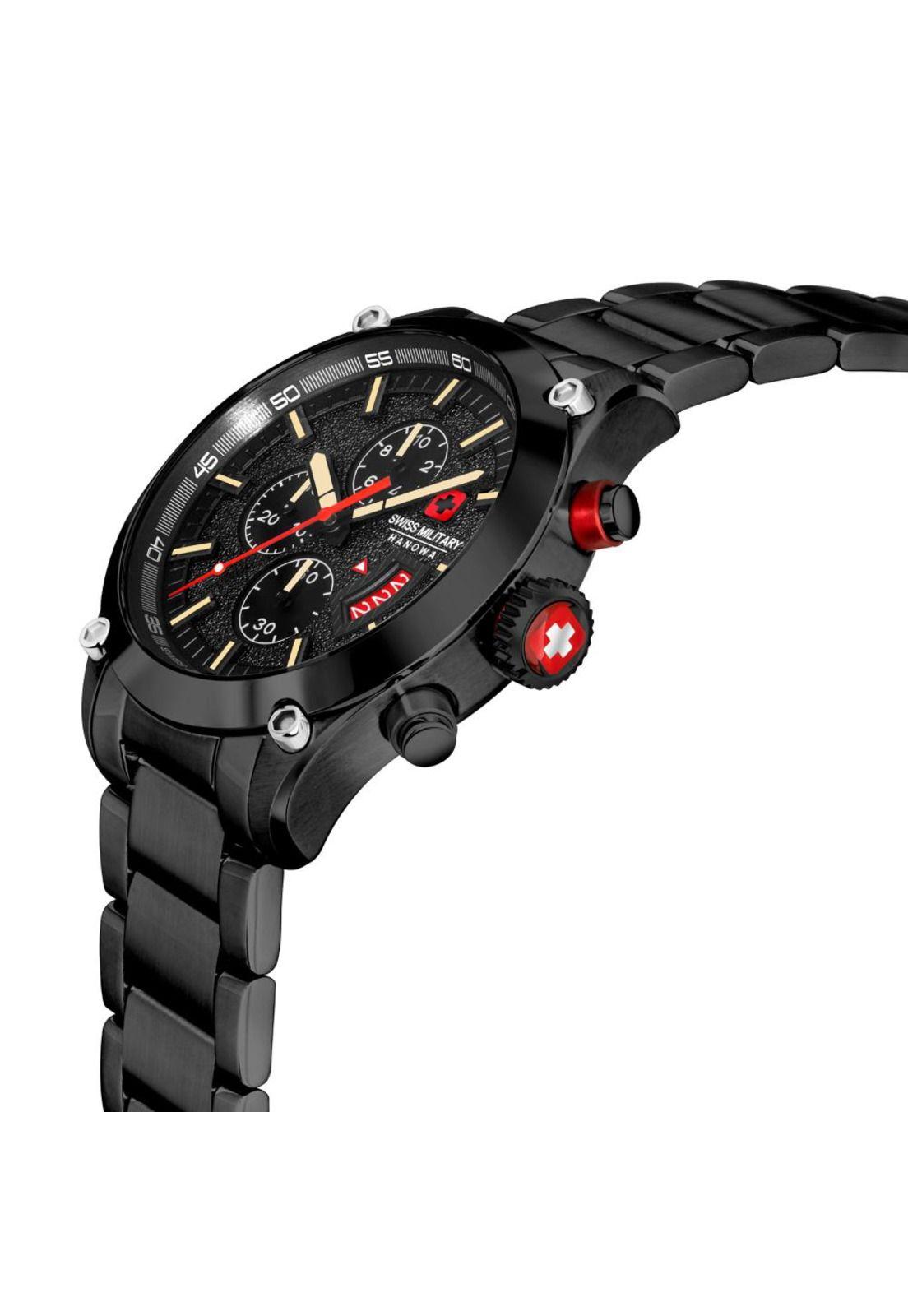 Reloj Swiss Military Hanowa SMWGI2101431 Negro Hombre-2