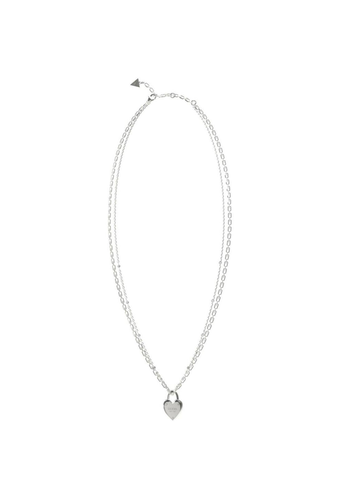 Collar Guess Plateado Mujer JUBN04215JWRHT-U-0