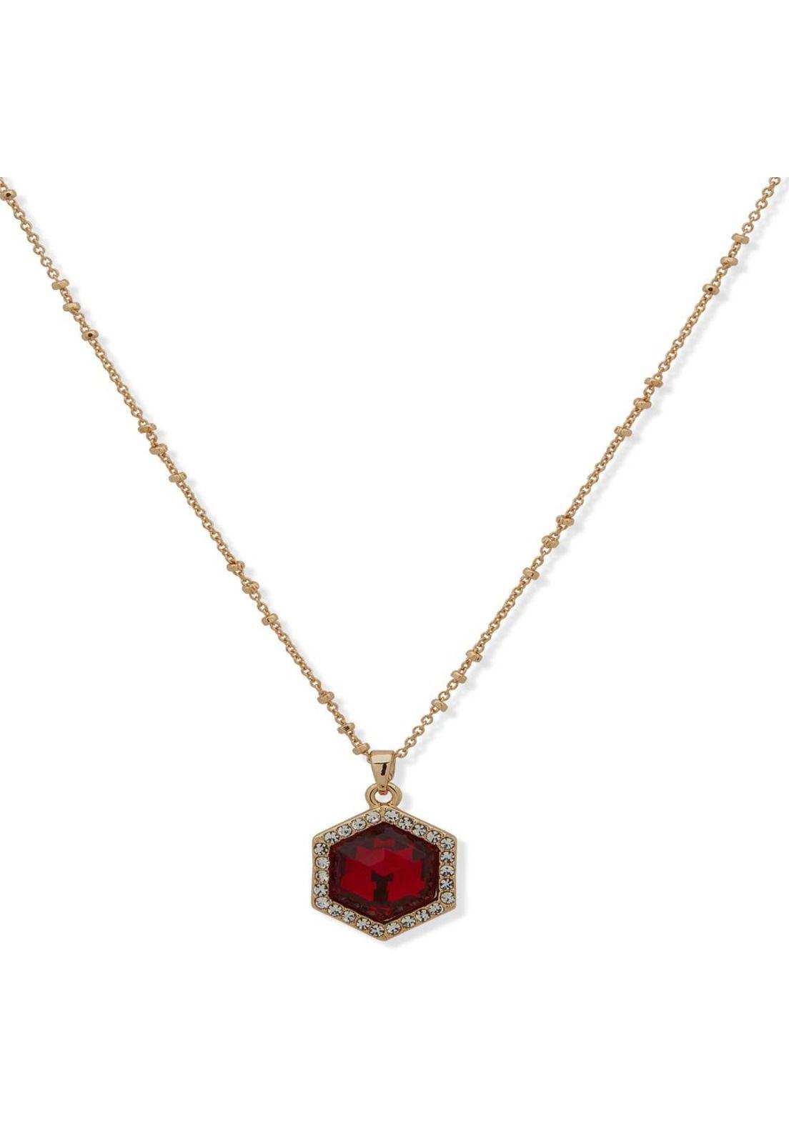 Collar Anne Klein Rojo Mujer 01N00393-0