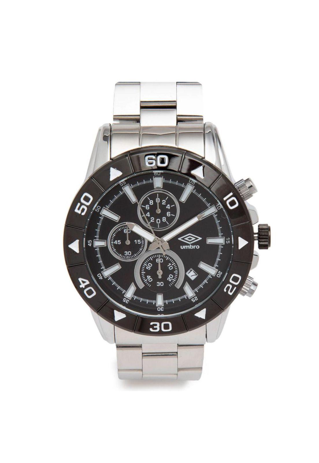 Reloj Umbro Plus UMBP-6300-1 Plateado Hombre-0