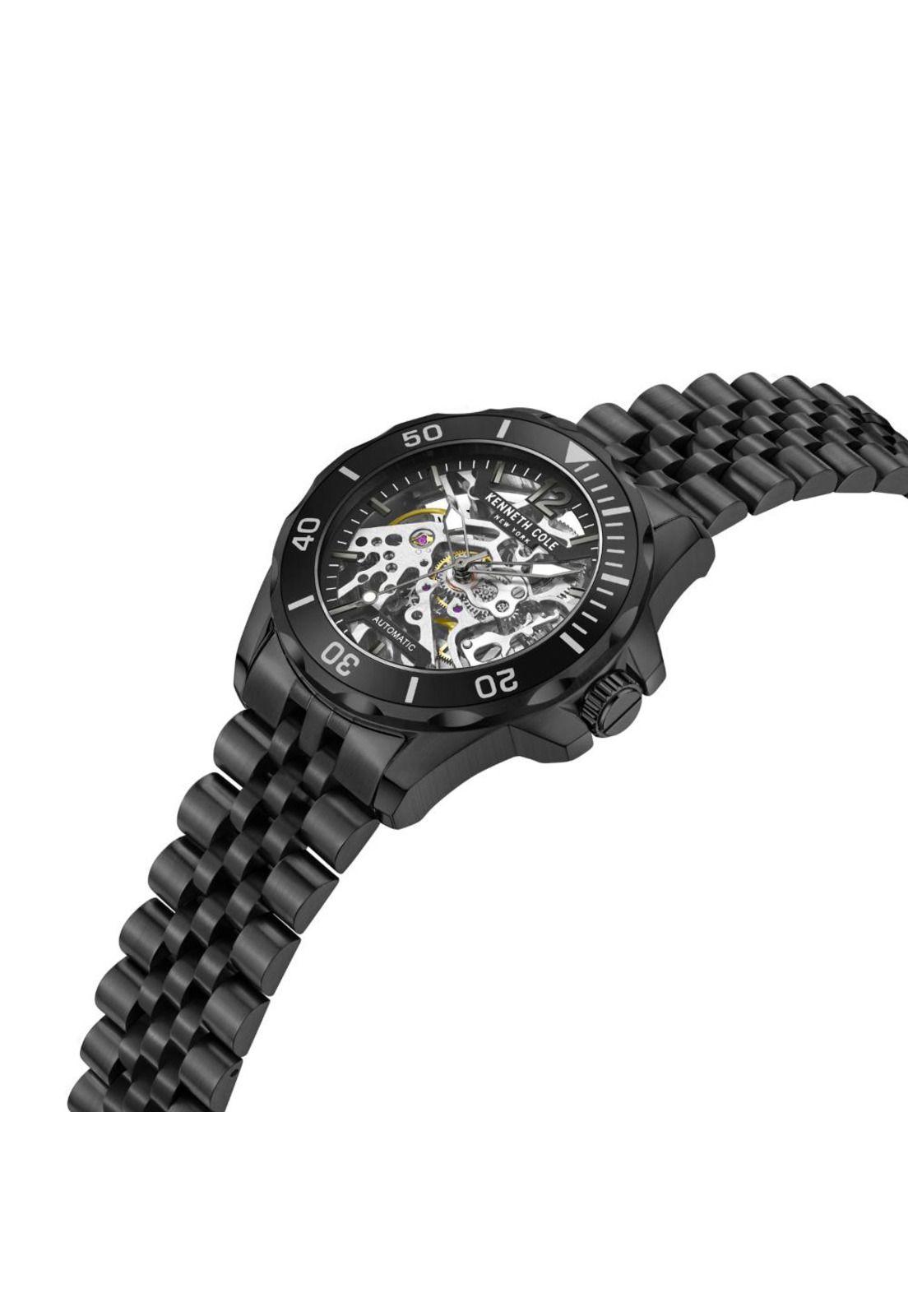 Reloj Kenneth Cole New York KCWGL2233001 Negro Hombre-2