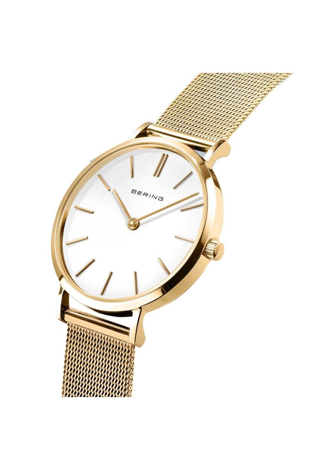 Reloj Bering 14134-331 Dorado Mujer-3