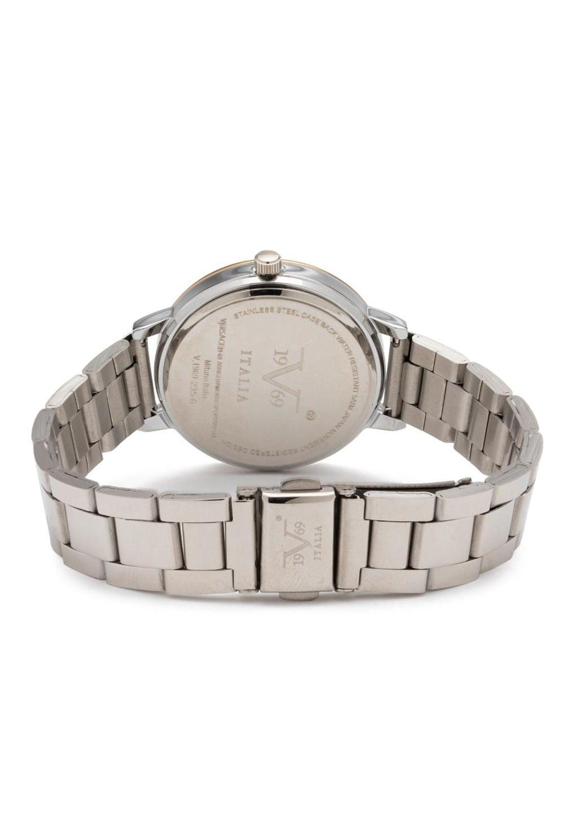 Reloj 19v69 Italia V1969-235-6 Plateado Mujer-1