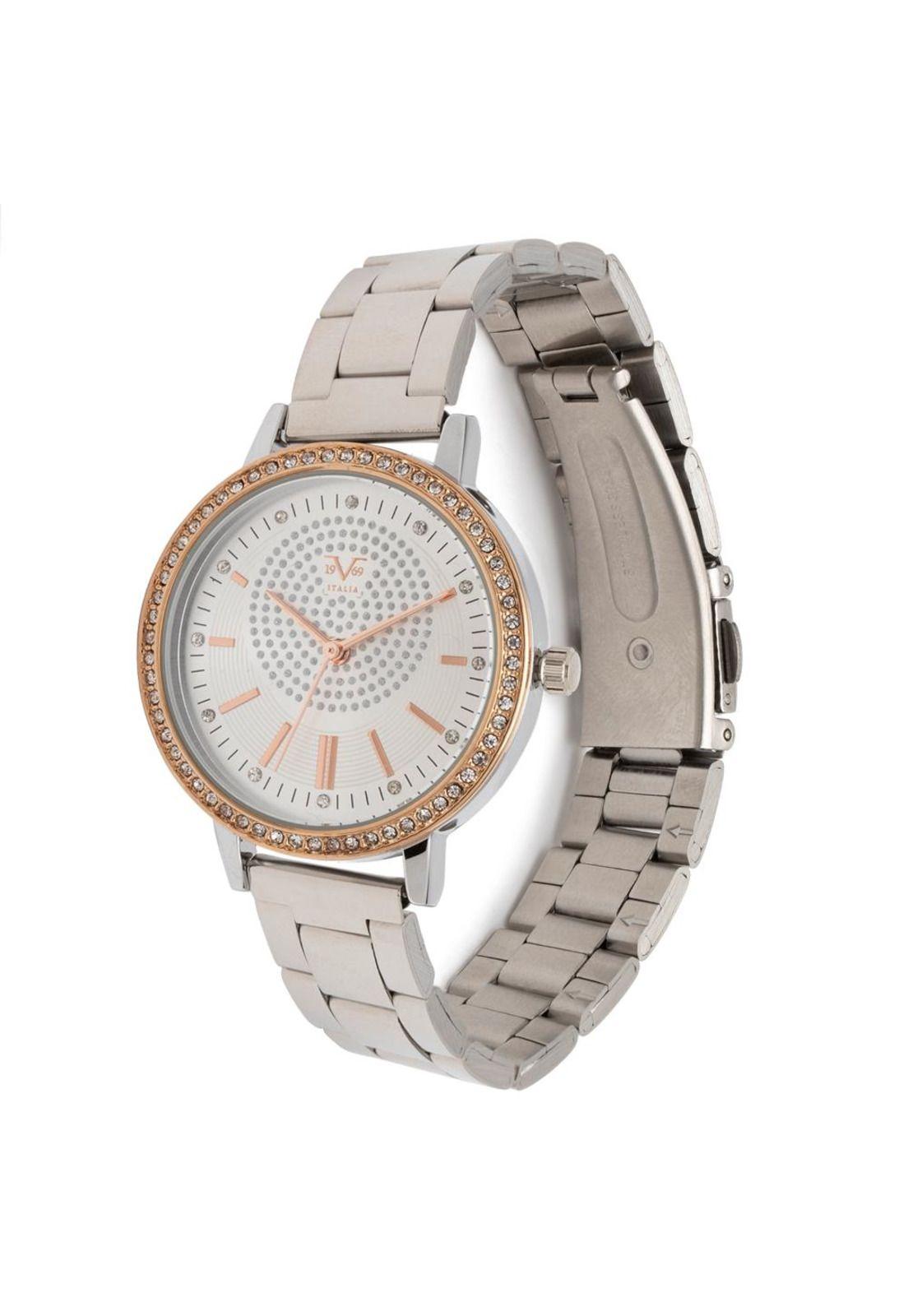 Reloj 19v69 Italia V1969-235-6 Plateado Mujer-2