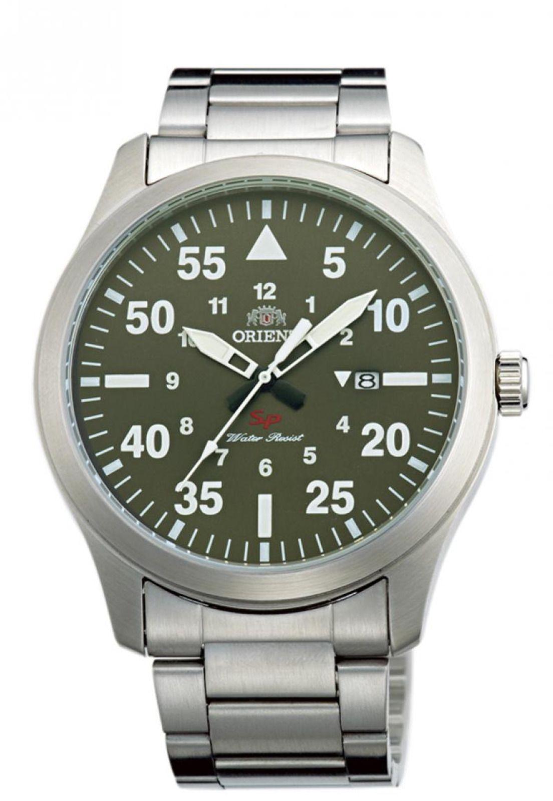 Reloj Deportivo Plateado Orient-0