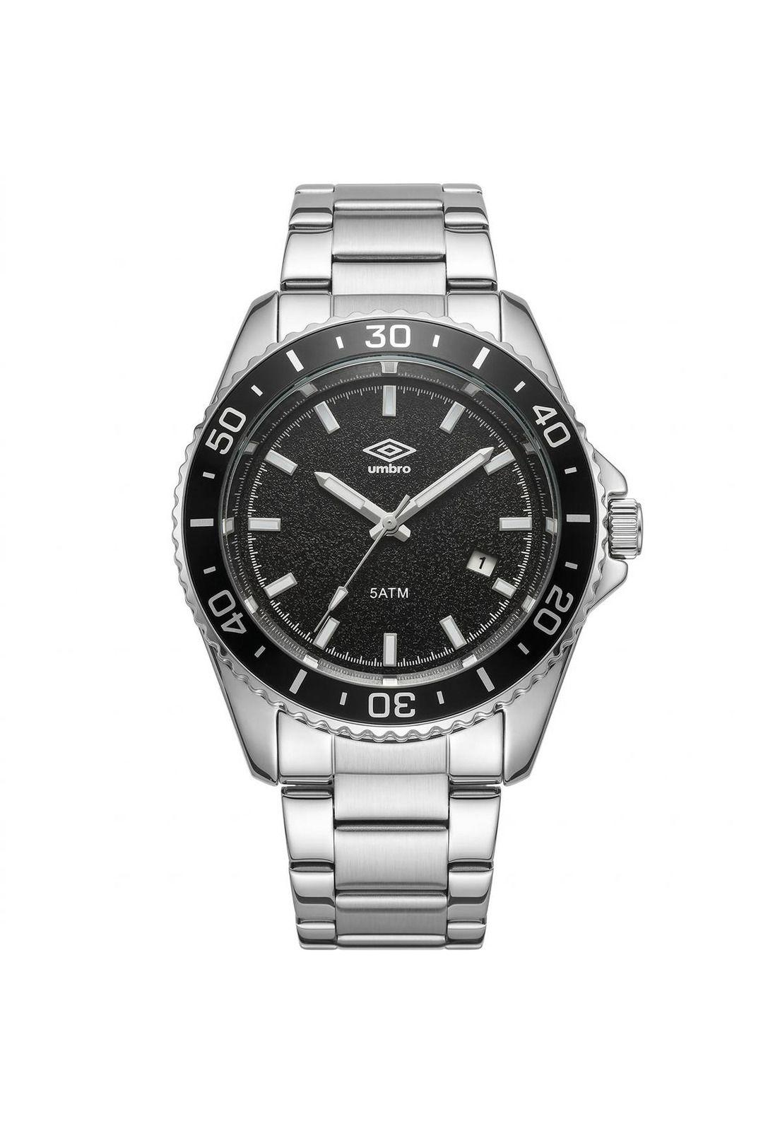 Reloj Análogo Hombre Umbro Plus Plateado UMBP-1500-142-0
