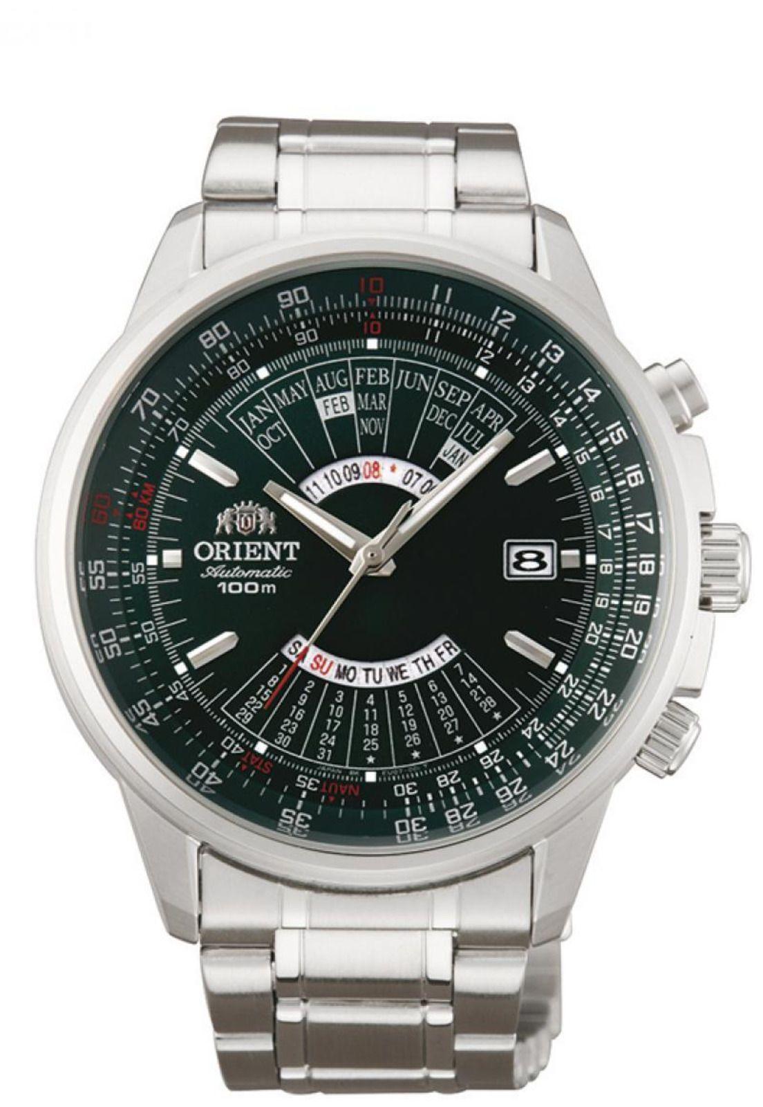 Reloj Deportivo Plateado Orient-0