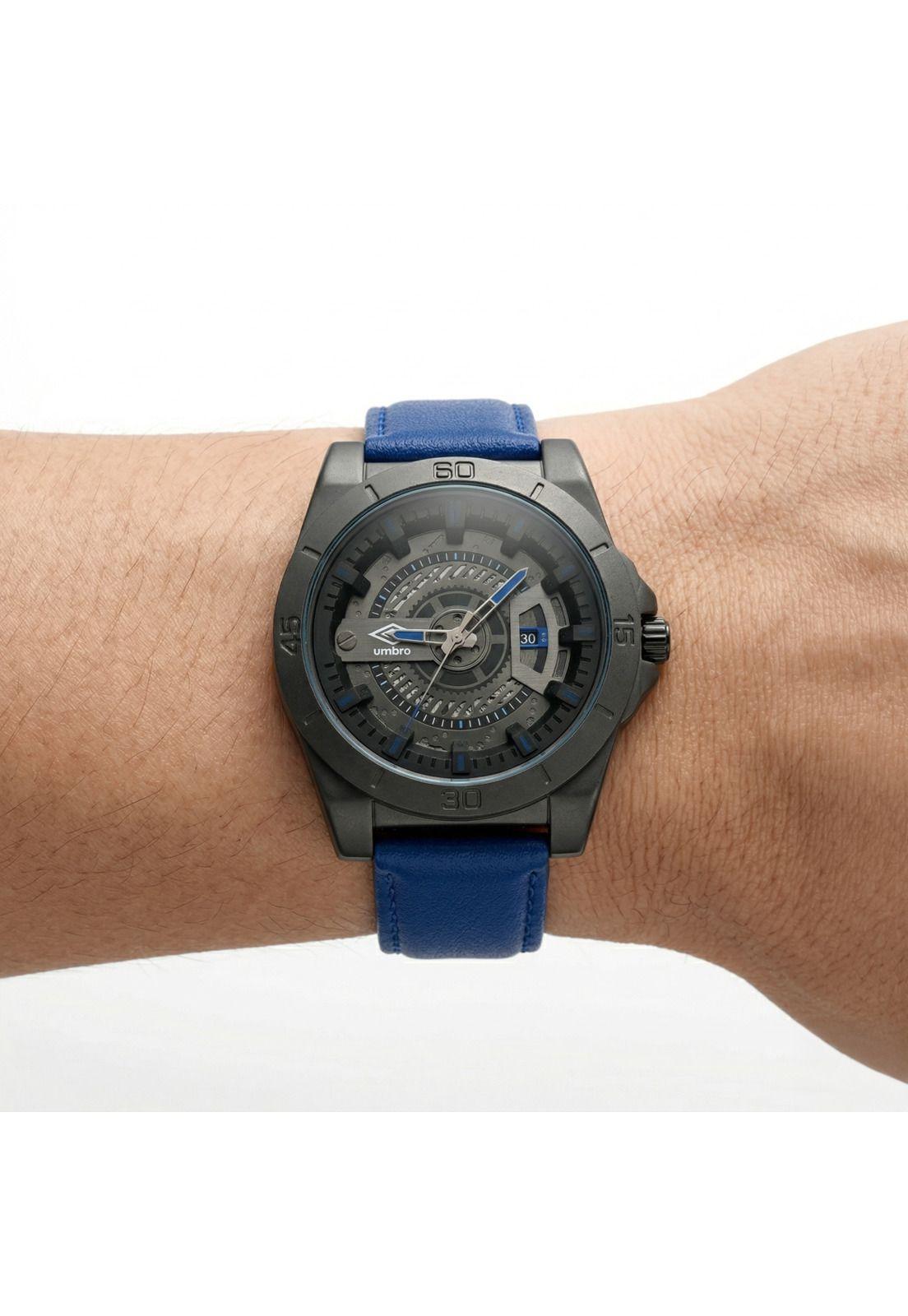 Reloj Análogo Hombre Umbro Plus Azul UMBP-1500-189-3