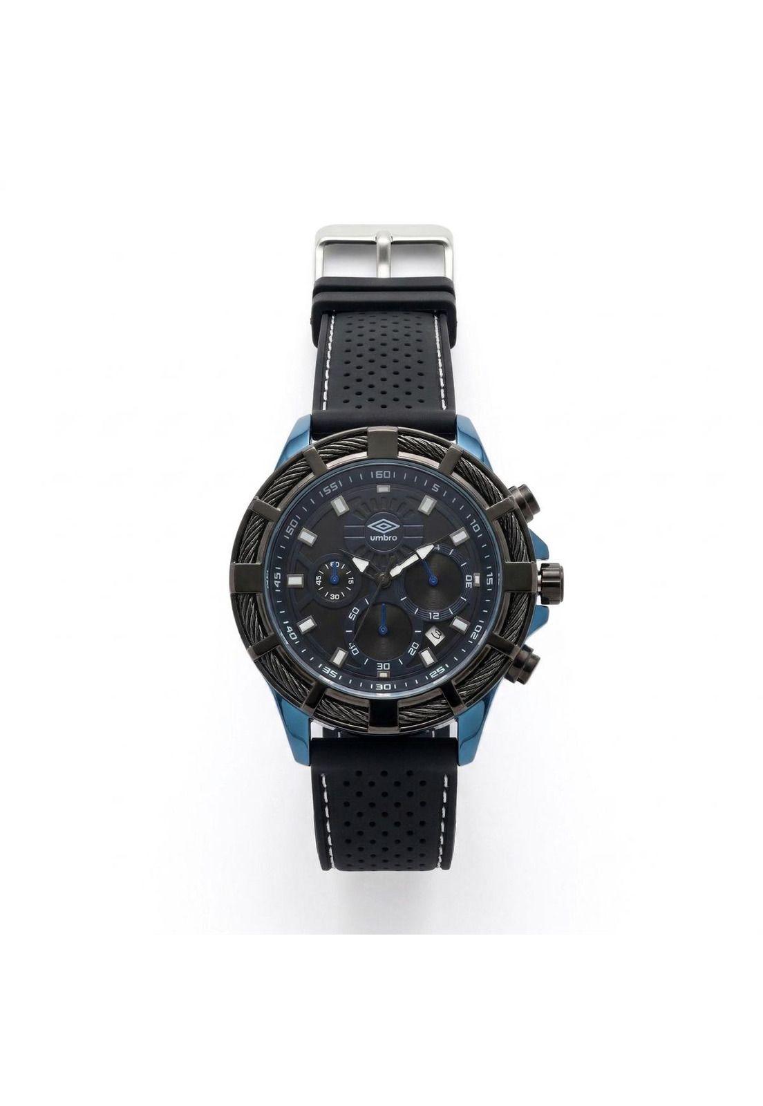 Reloj Análogo Hombre Umbro Plus Negro UMBP-1500-66-0