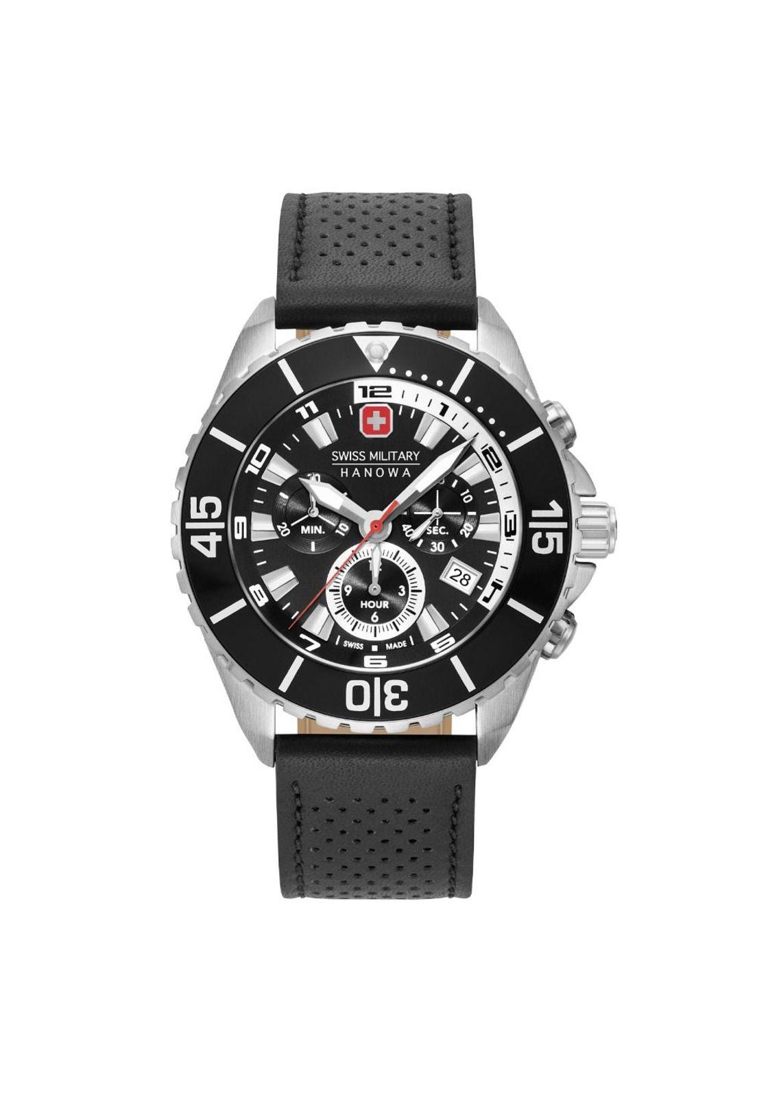 Reloj Swiss Military Hanowa 06-4341.04.007 Negro Hombre-0