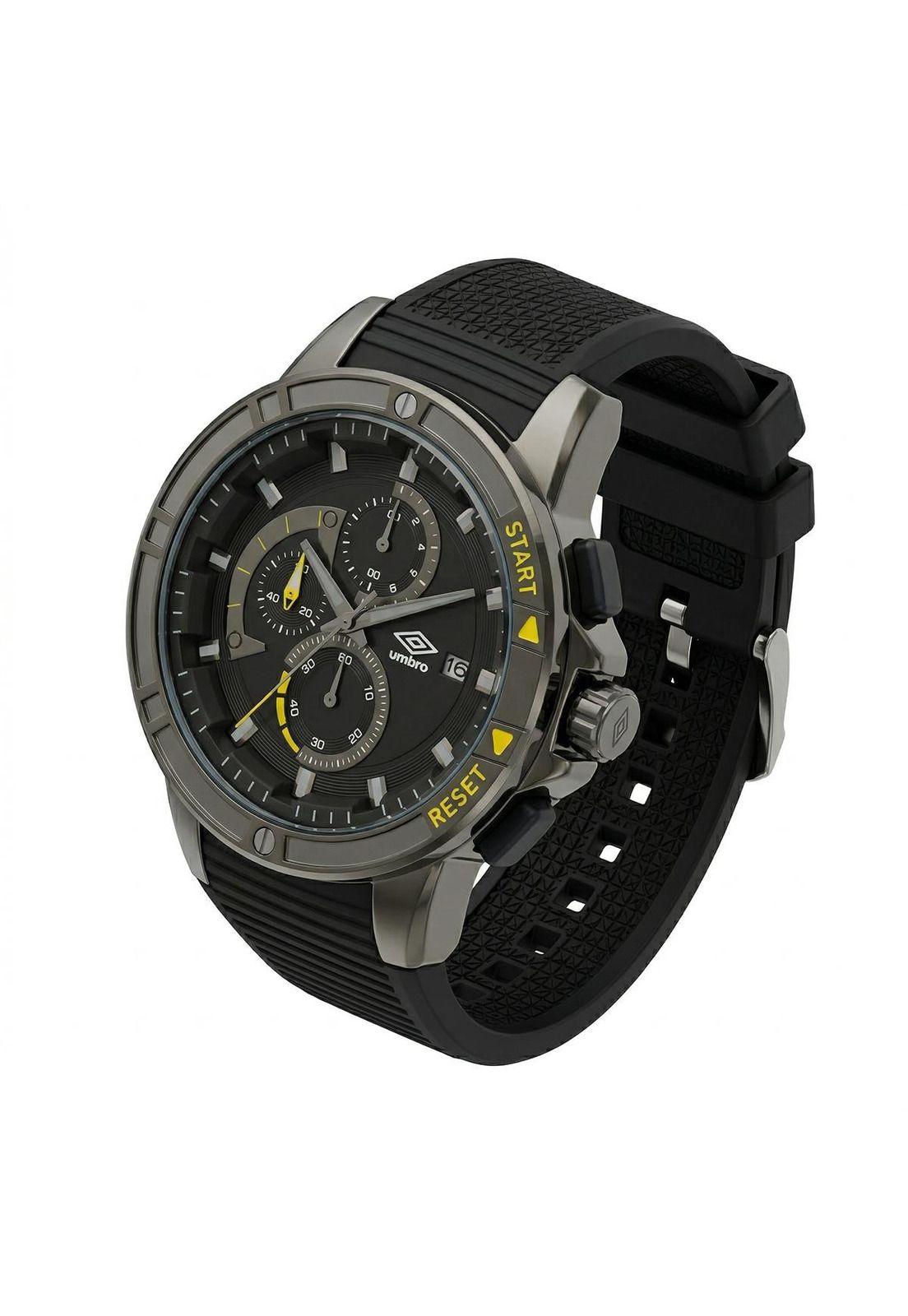 Reloj Análogo Hombre Umbro Plus Negro UMBP-1500-86-2