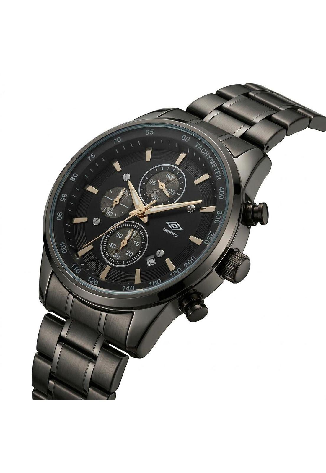 Reloj Análogo Hombre Umbro Plus Negro UMBP-1500-178-1