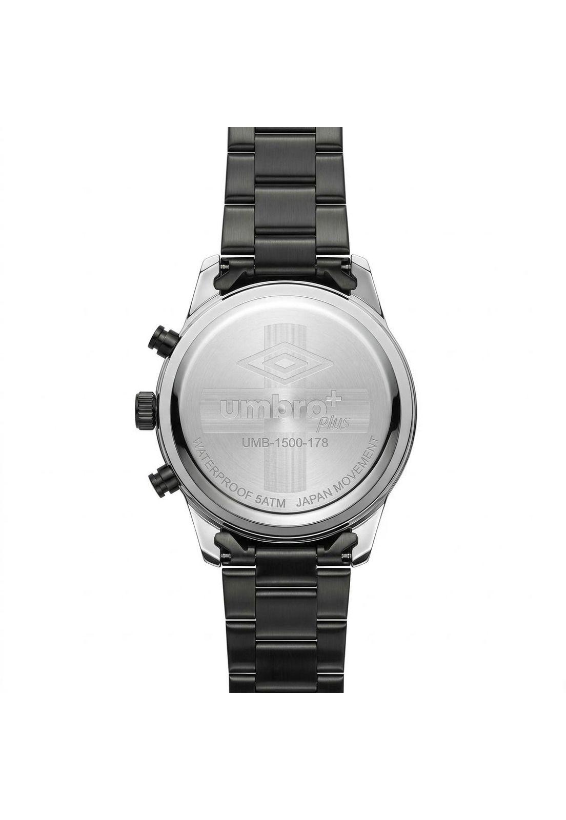 Reloj Análogo Hombre Umbro Plus Negro UMBP-1500-178-2