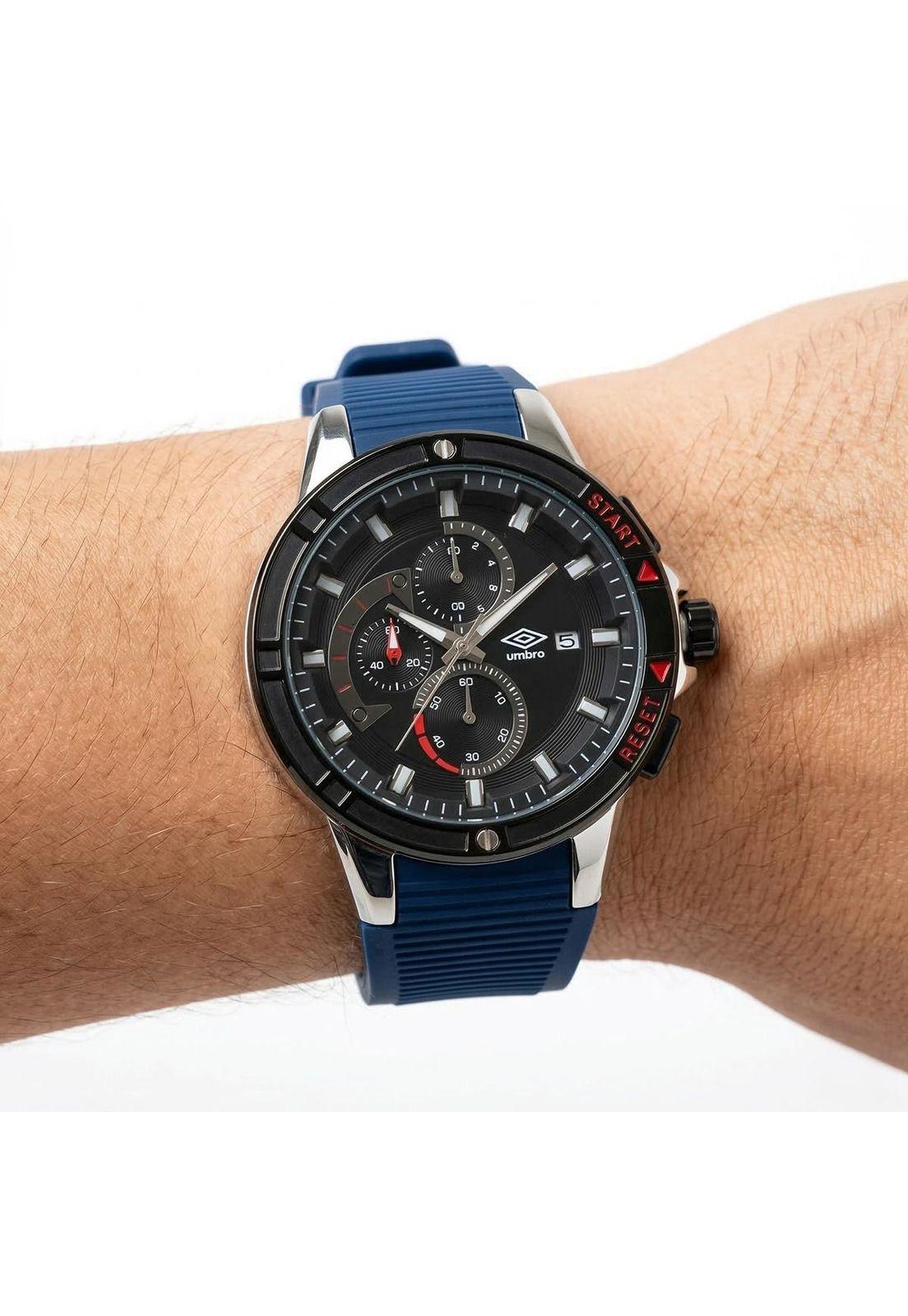 Reloj Análogo Hombre Umbro Plus Azul UMBP-1500-87-3