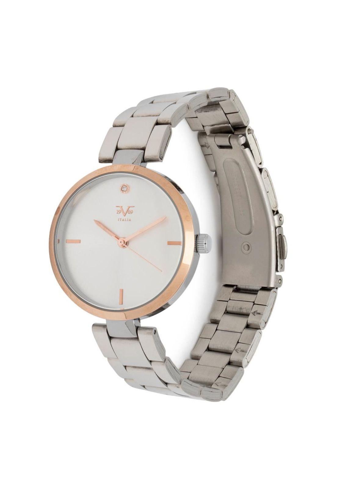 Reloj 19v69 Italia V1969-256-4 Plateado Mujer-2