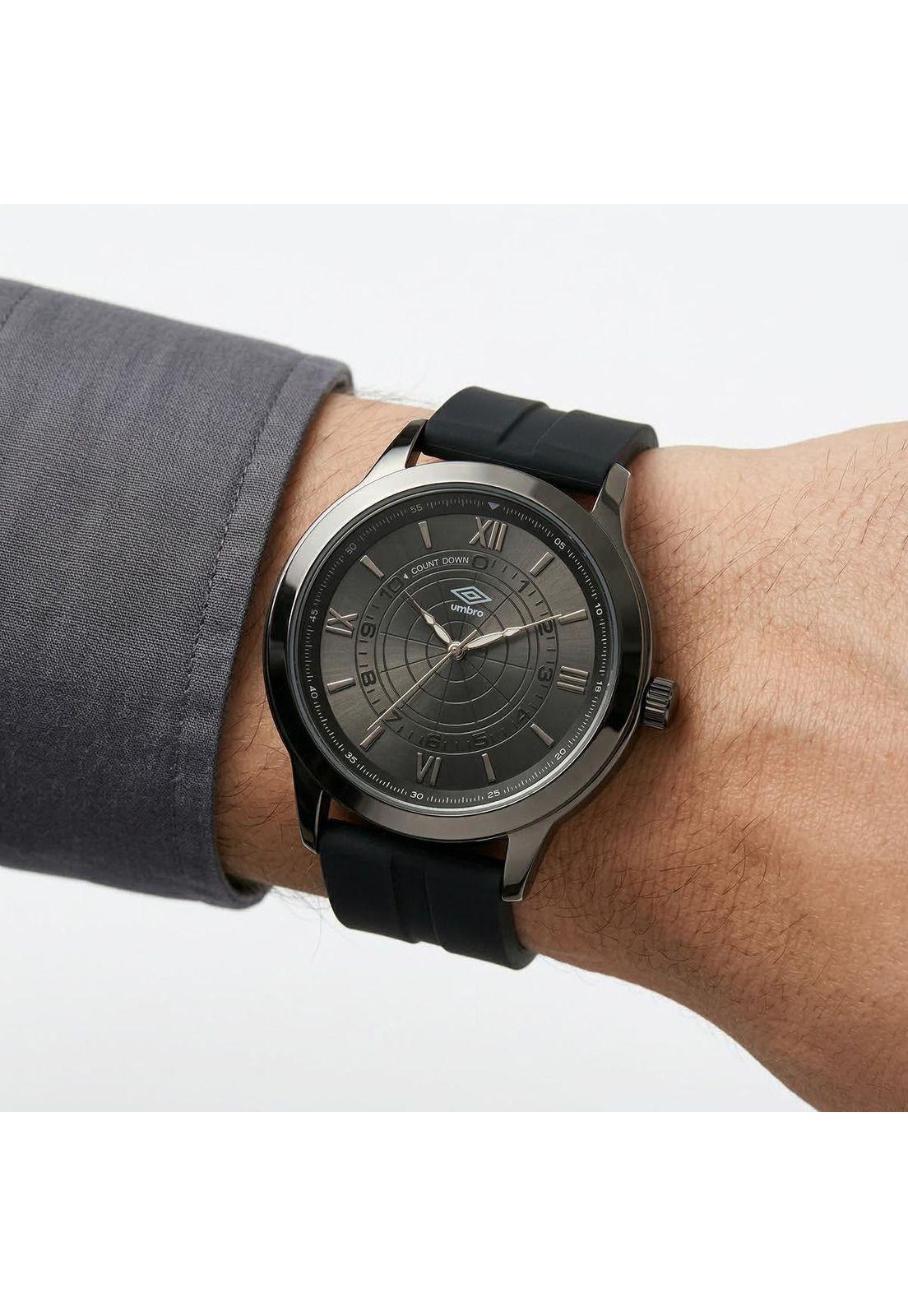 Reloj Análogo Hombre Umbro Plus Negro UMBP-1500-149-2