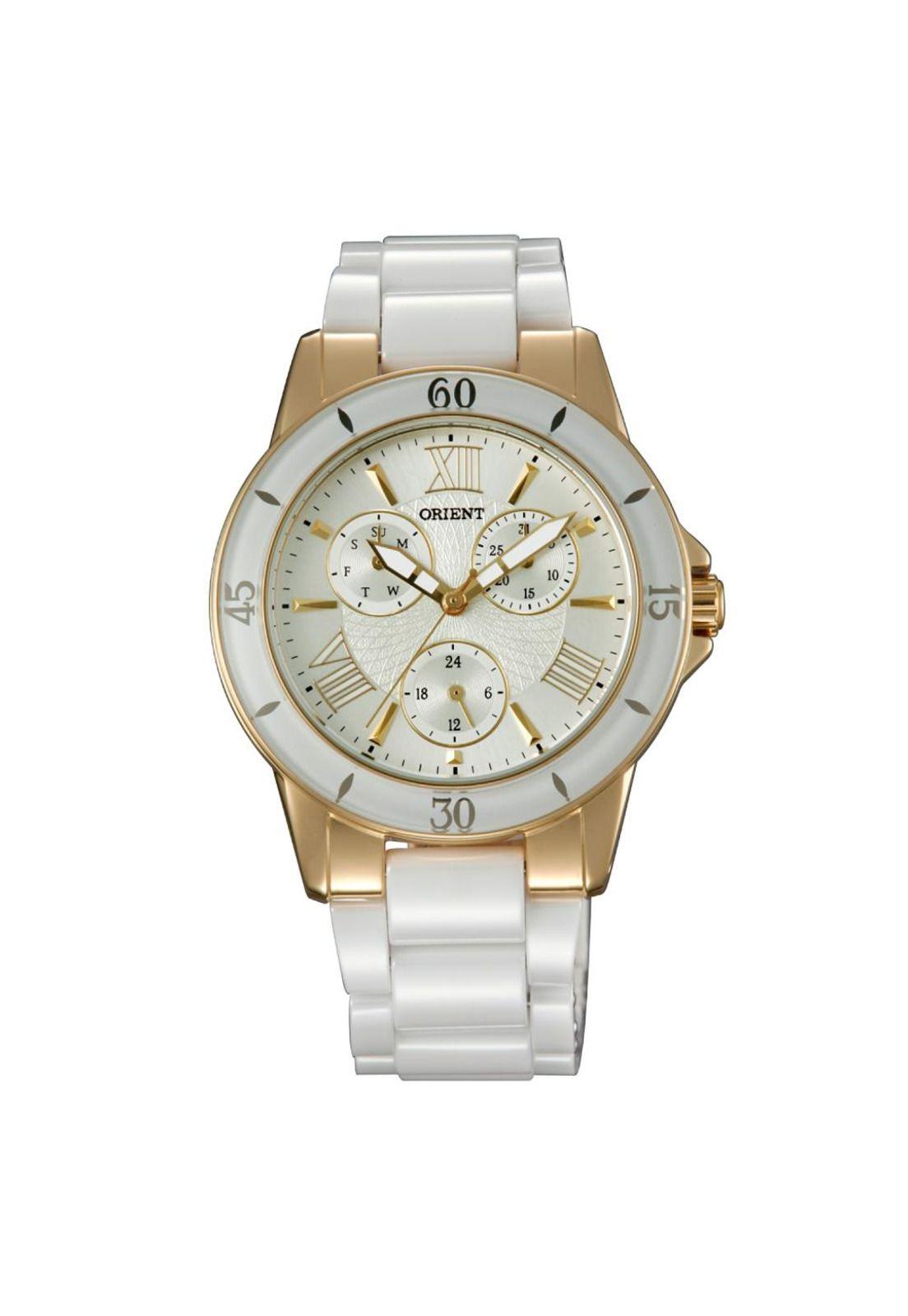 Reloj Orient FSX05003S Blanco Mujer-0