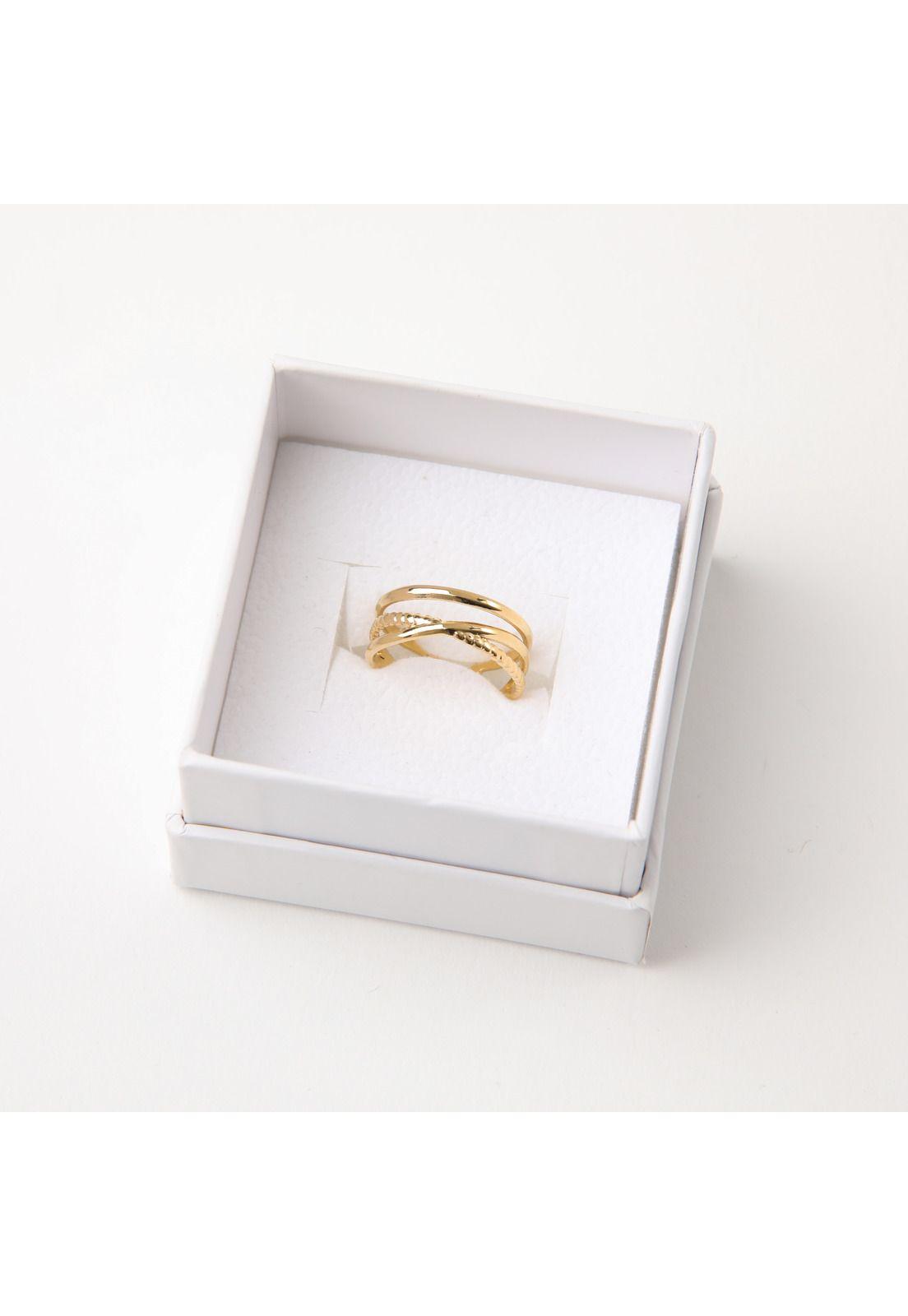 Anillo  19v69 Dorado Mujer STR402-2