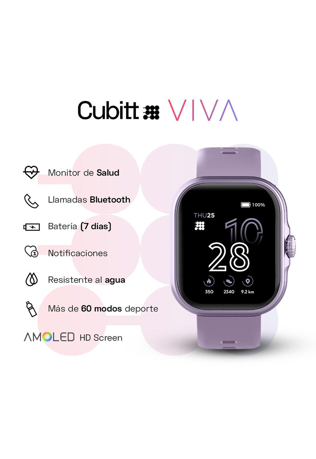 Reloj Smart Watch Cubitt CT-VIVA4 Unisex Morado-2